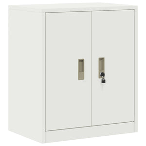 Ντουλάπι αποθήκευσης 2 τμχ. 60 x 40 x 210 εκ Ατσάλι Κλειδώσιμο
