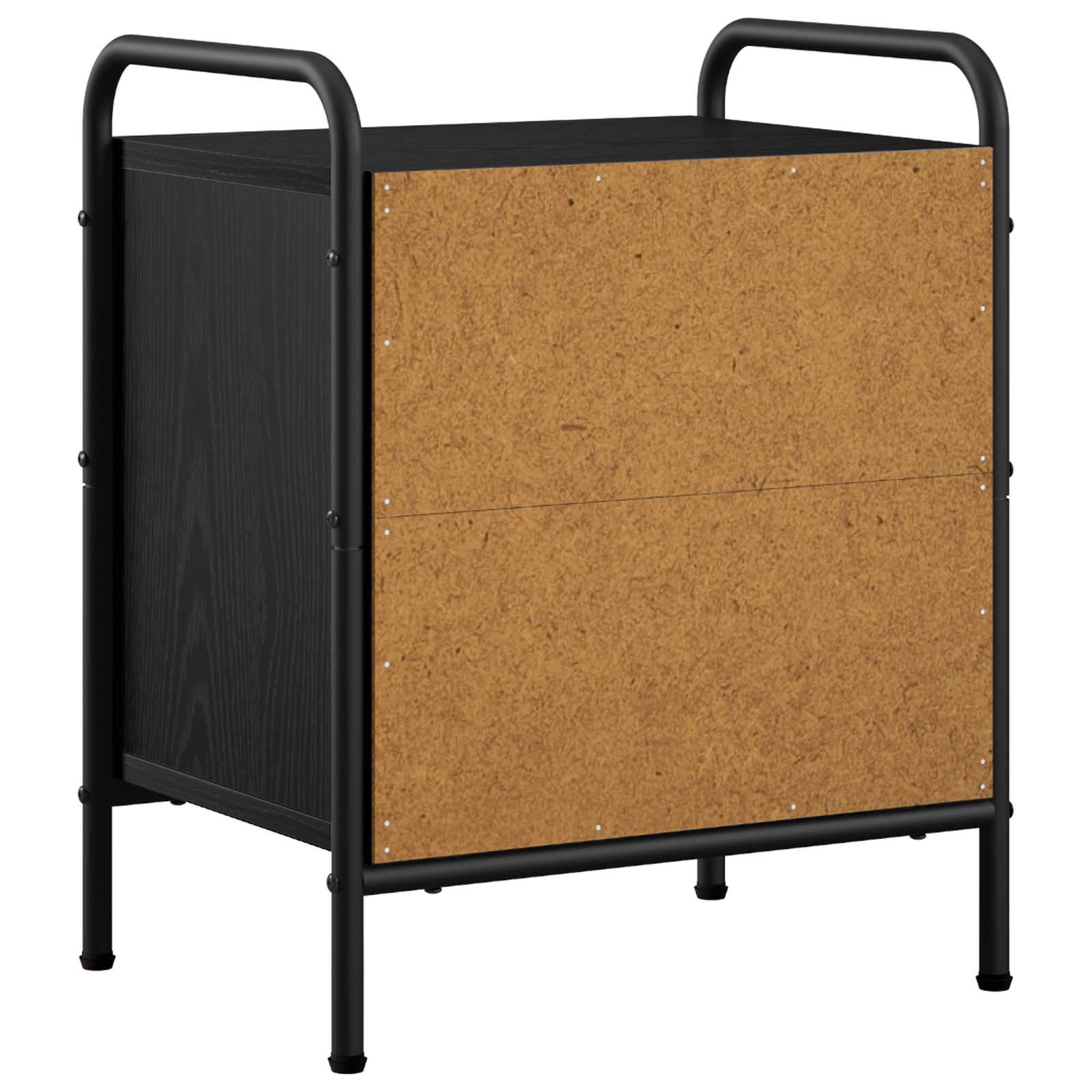 Κομοδίνο Μαύρη Δρυς 40 x 30 x 50 cm Επεξεργασμένο Ξύλο