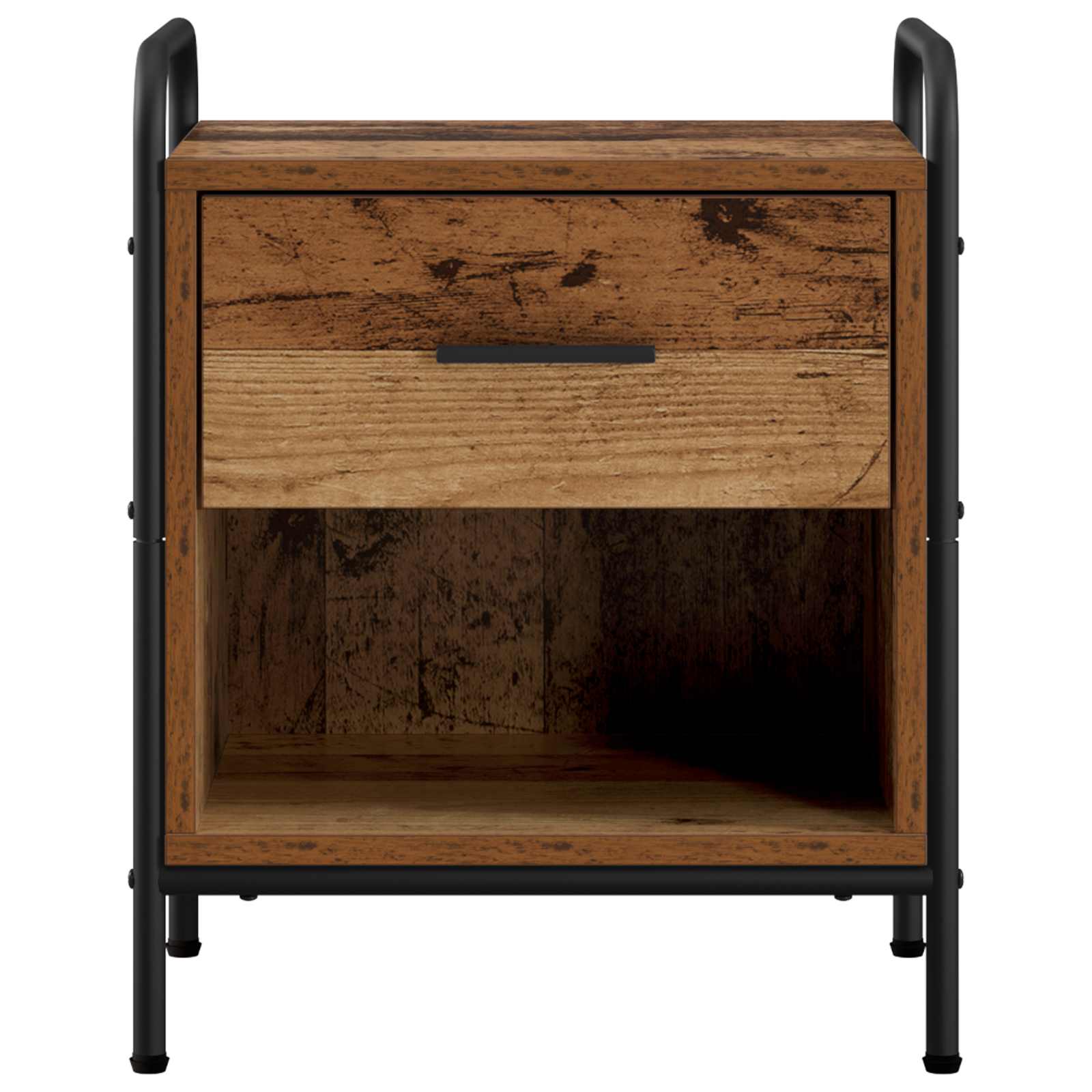 Κομοδίνο Παλαιωμένο ξύλο 40 x 30 x 50 cm Επεξεργασμένο Ξύλο - Pakobazaar