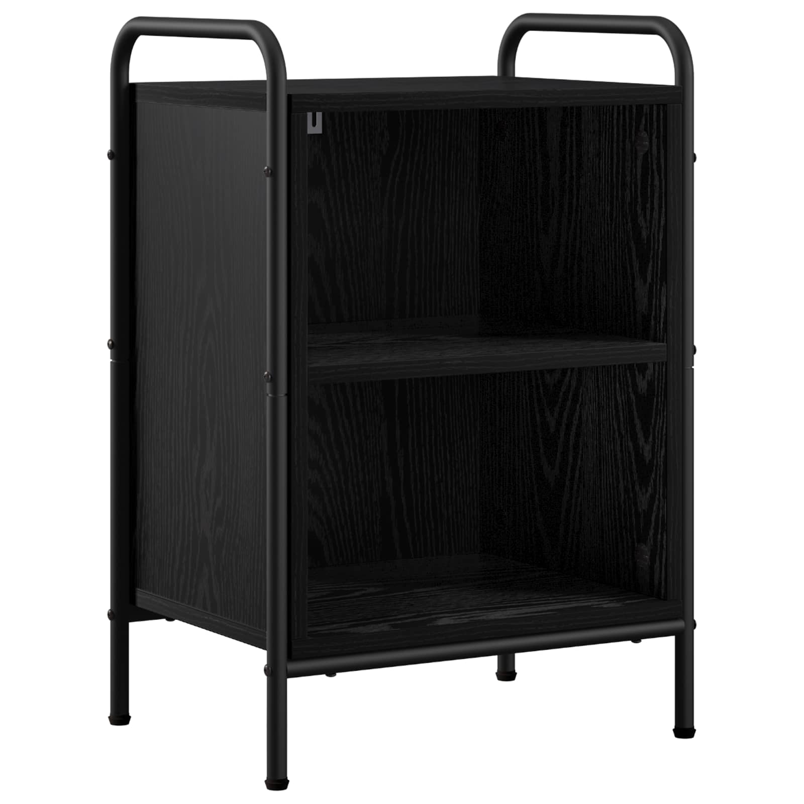 Κομοδίνο Μαύρη Δρυς 40 x 30 x 60 cm Επεξεργασμένο Ξύλο - Pakobazaar