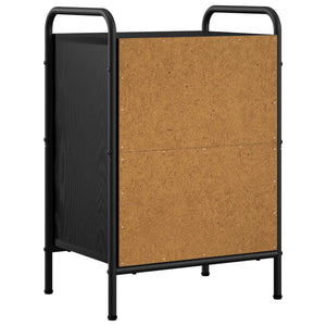 Κομοδίνο Μαύρη Δρυς 40 x 30 x 60 cm Επεξεργασμένο Ξύλο - Pakobazaar