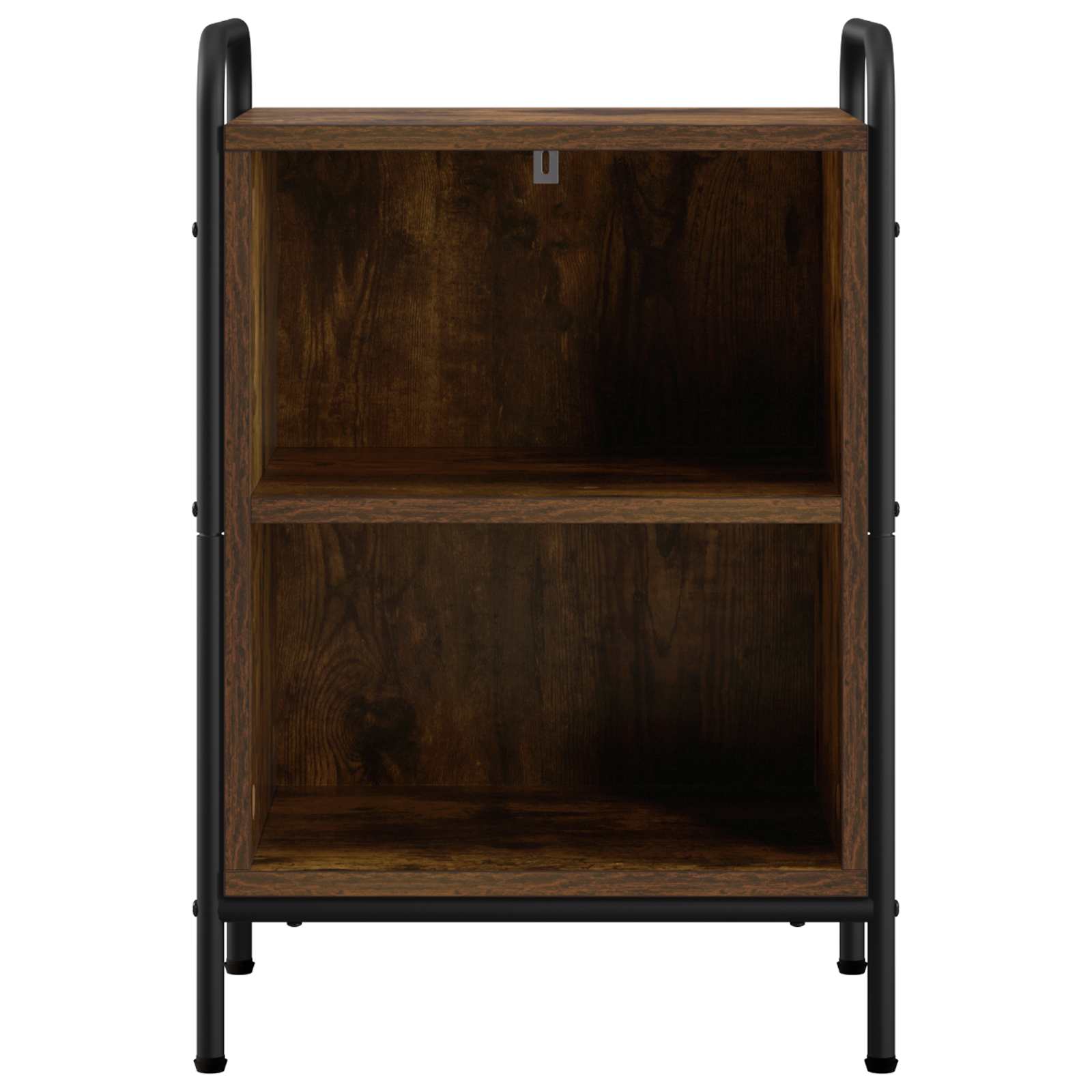 Κομοδίνο 2 τμχ. Καπνισμένο Ξύλο Δρυός 40 x 30 x 60 cm - Pakobazaar
