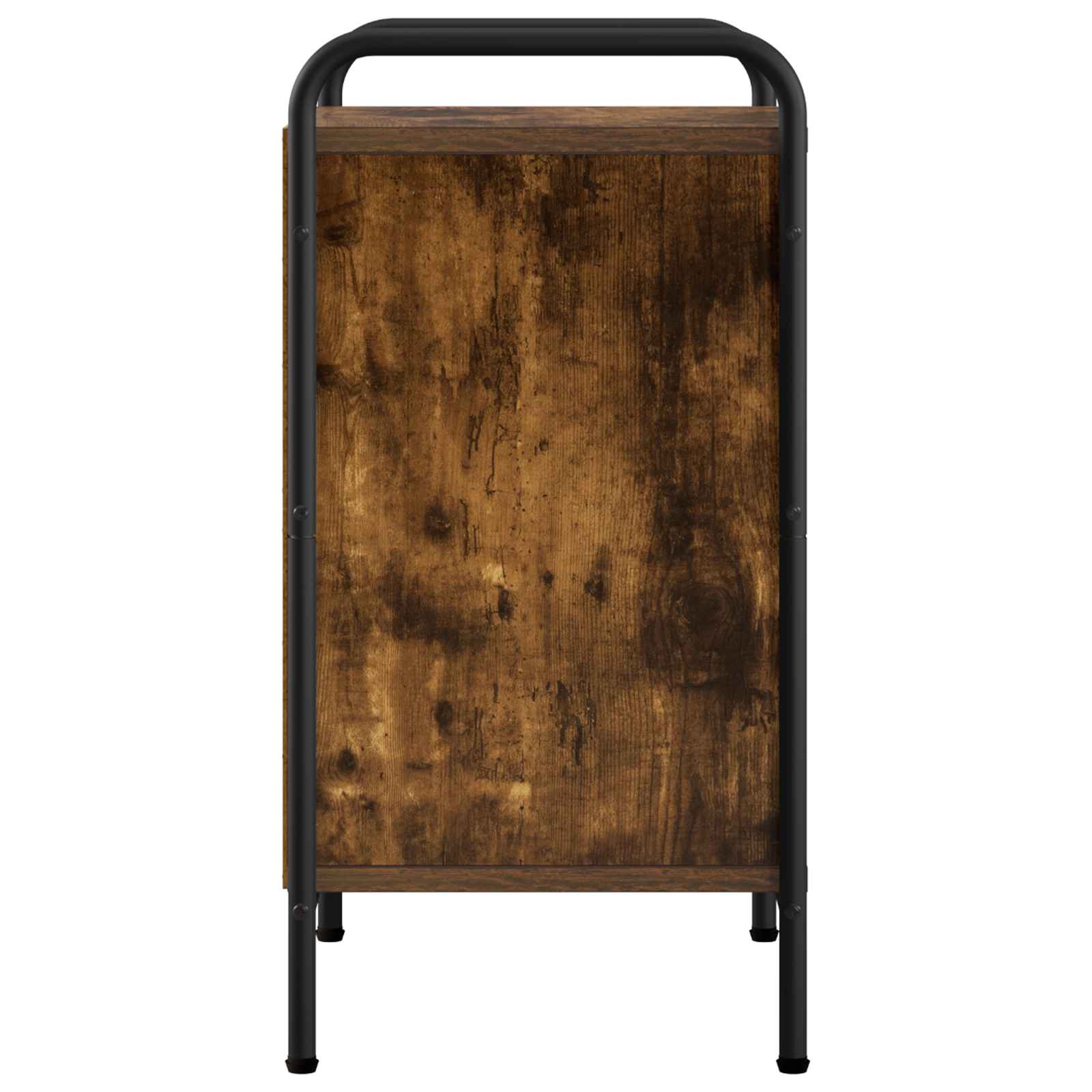 Κομοδίνο 2 τμχ. Καπνισμένο Ξύλο Δρυός 40 x 30 x 60 cm - Pakobazaar