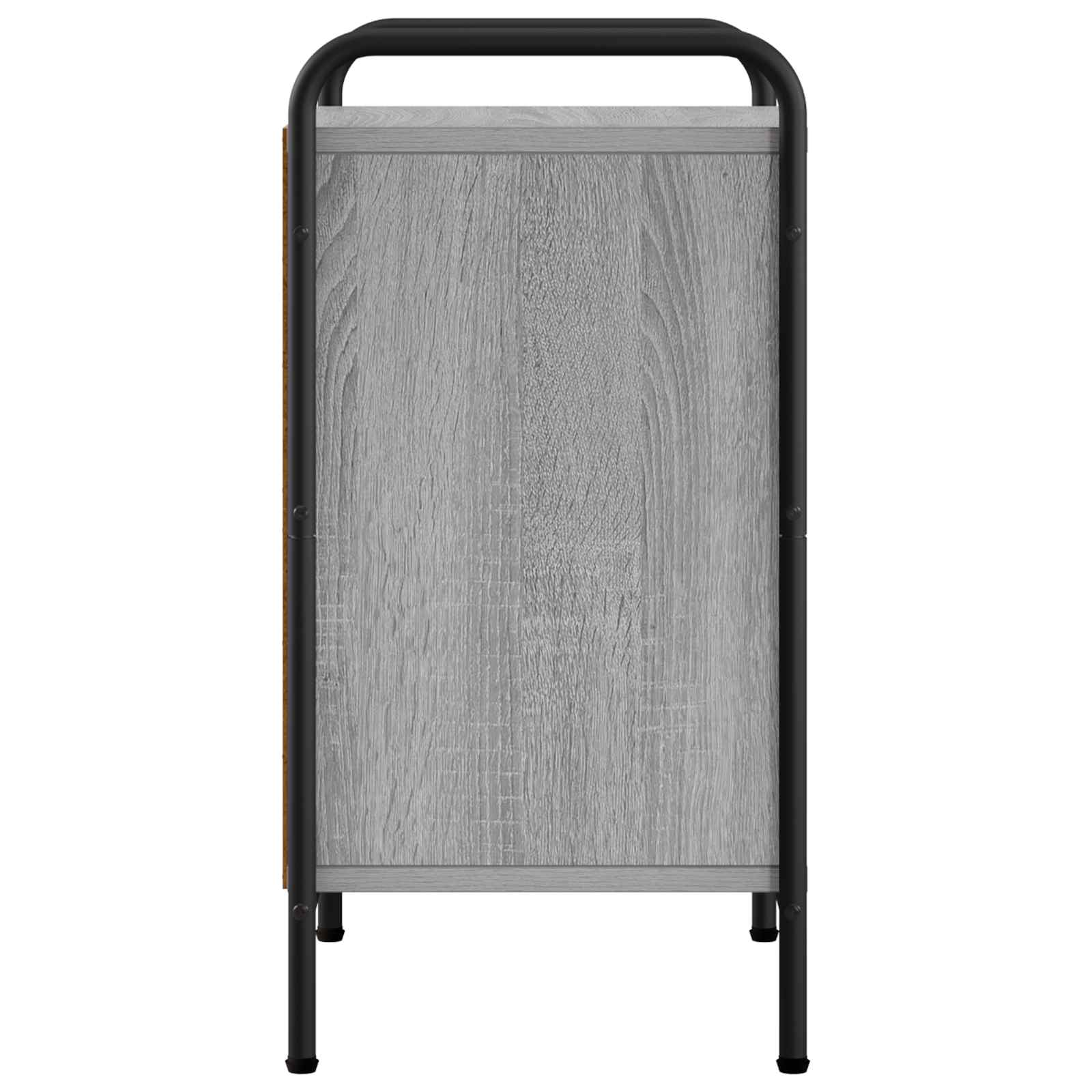 Κομοδίνο Γκρι Sonoma 40 x 30 x 60 cm Επεξεργασμένο Ξύλο - Pakobazaar