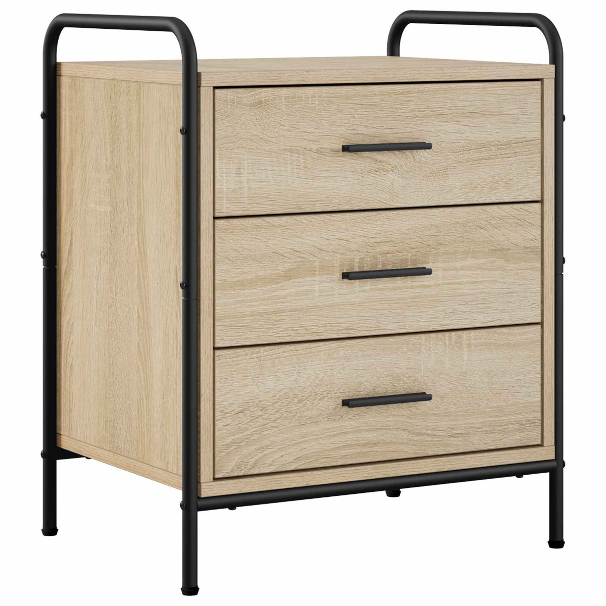 Κομοδίνο Sonoma Δρυς 48 x 36,5 x 60 εκ Επεξεργασμένο Ξύλο