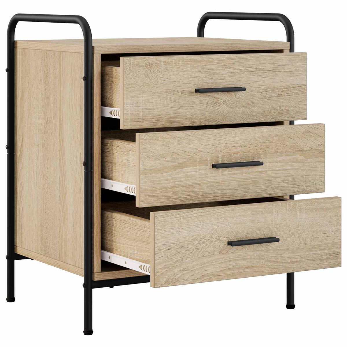 Κομοδίνο Sonoma Δρυς 48 x 36,5 x 60 εκ Επεξεργασμένο Ξύλο