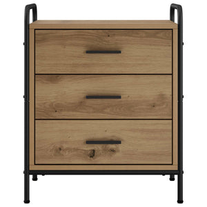 Κομοδίνο Artisan Δρυς 48 x 36,5 x 60 εκ Επεξεργασμένο Ξύλο