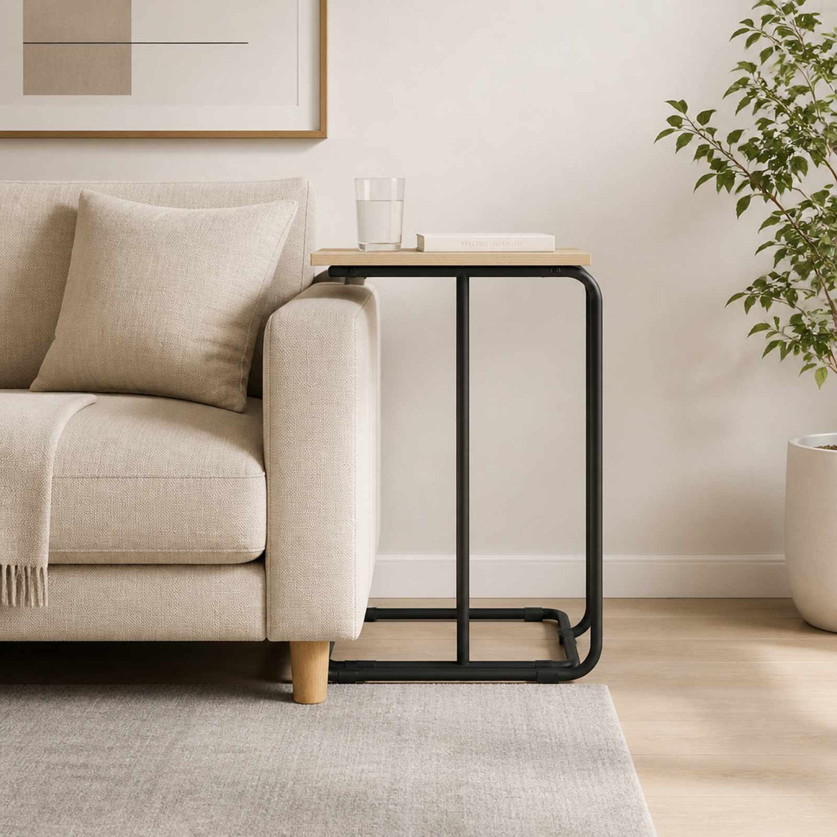 Τραπεζάκι Πλευράς Sonoma Δρυς 40 x 31 x 55 εκ - Pakobazaar