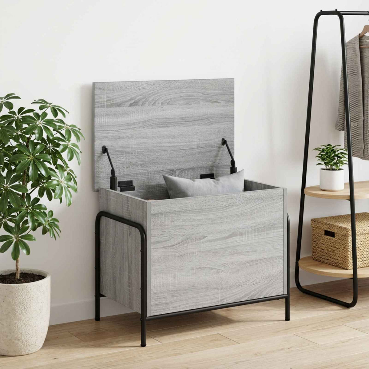 Κουτί αποθήκευσης Γκρι Sonoma 80 x 40 x 49,5 εκ