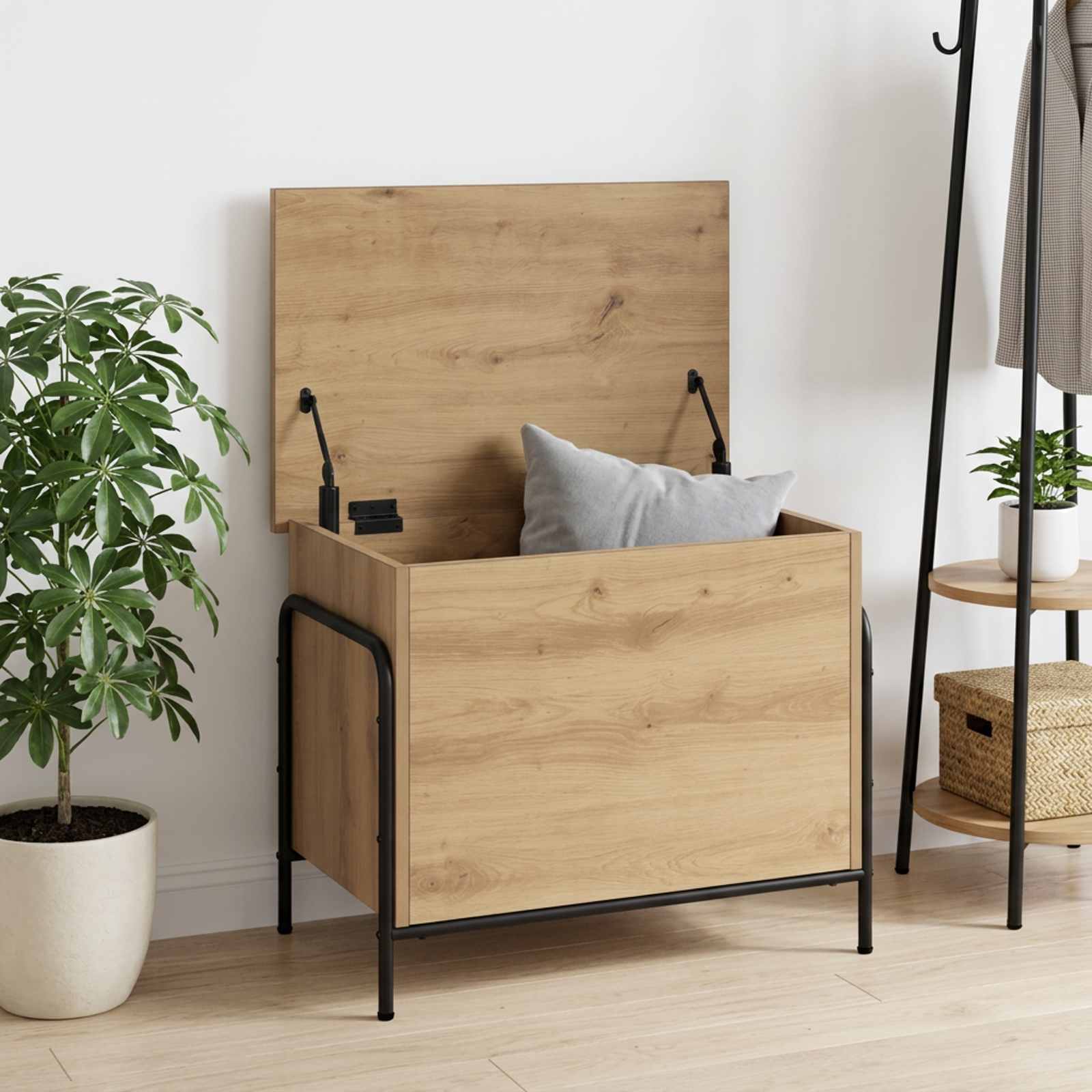 Κουτί αποθήκευσης Artisan Δρυς 80 x 40 x 49,5 εκ - Pakobazaar