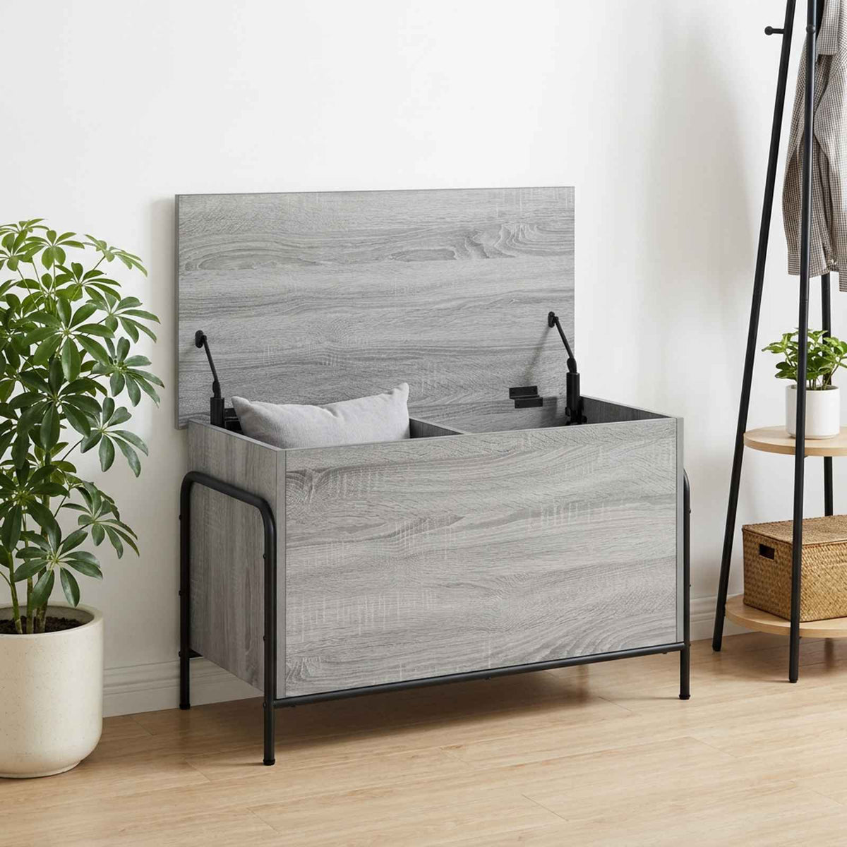 Κουτί αποθήκευσης Γκρι Sonoma 80 x 40 x 49,5 εκ