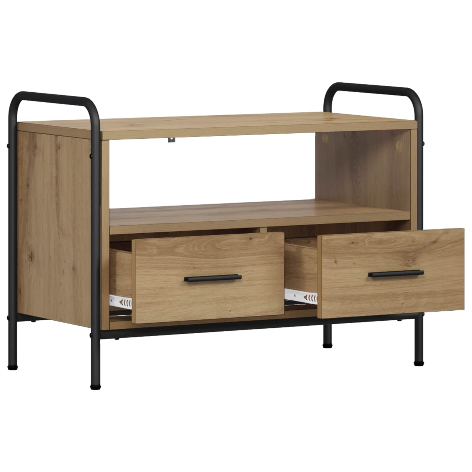 Ντουλάπι TV 67,5 x 33 x 50 εκ Artisan Δρυς Επεξεργασμένο Ξύλο - Pakobazaar