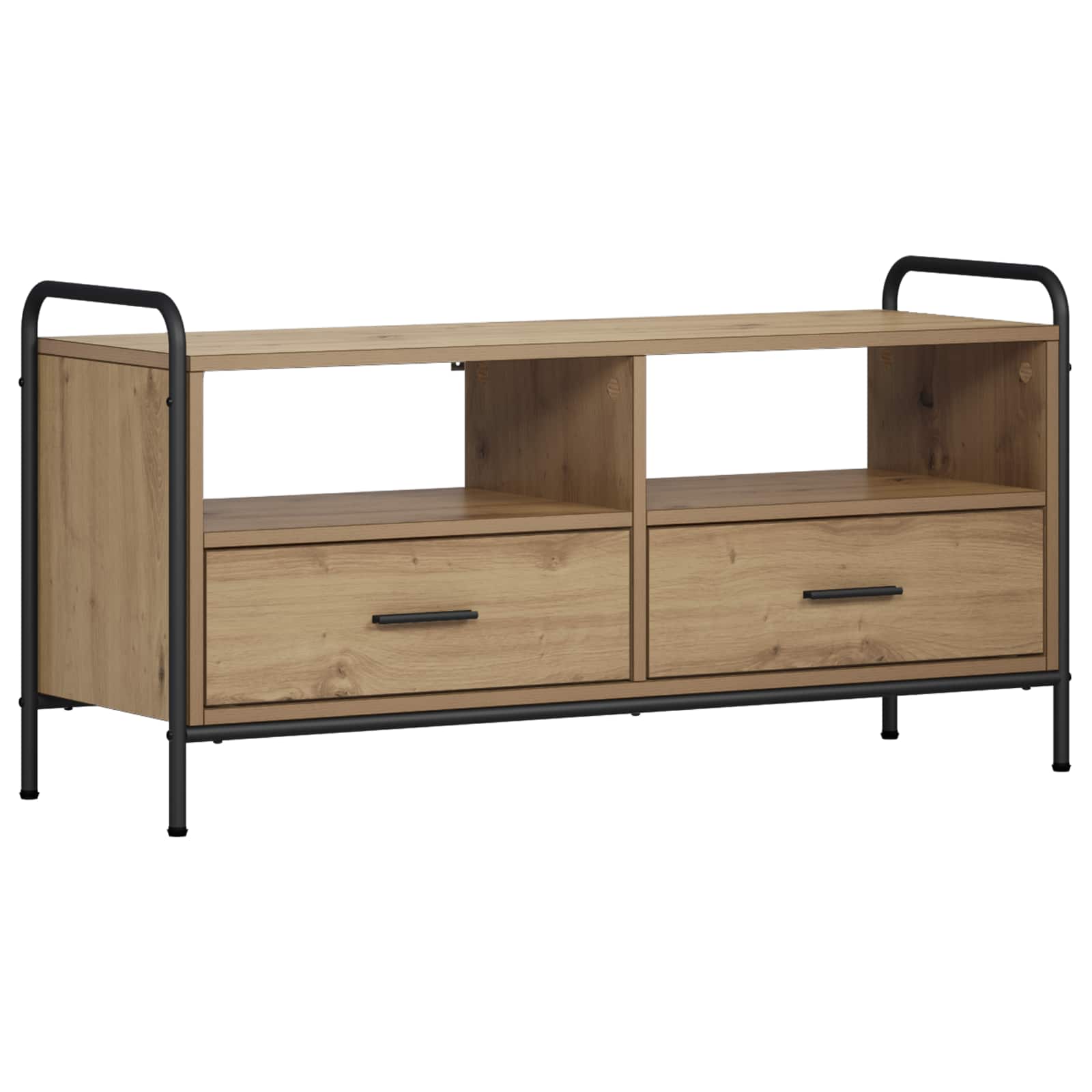 Ντουλάπι TV 67,5 x 33 x 50 εκ Artisan Δρυς Επεξεργασμένο Ξύλο - Pakobazaar