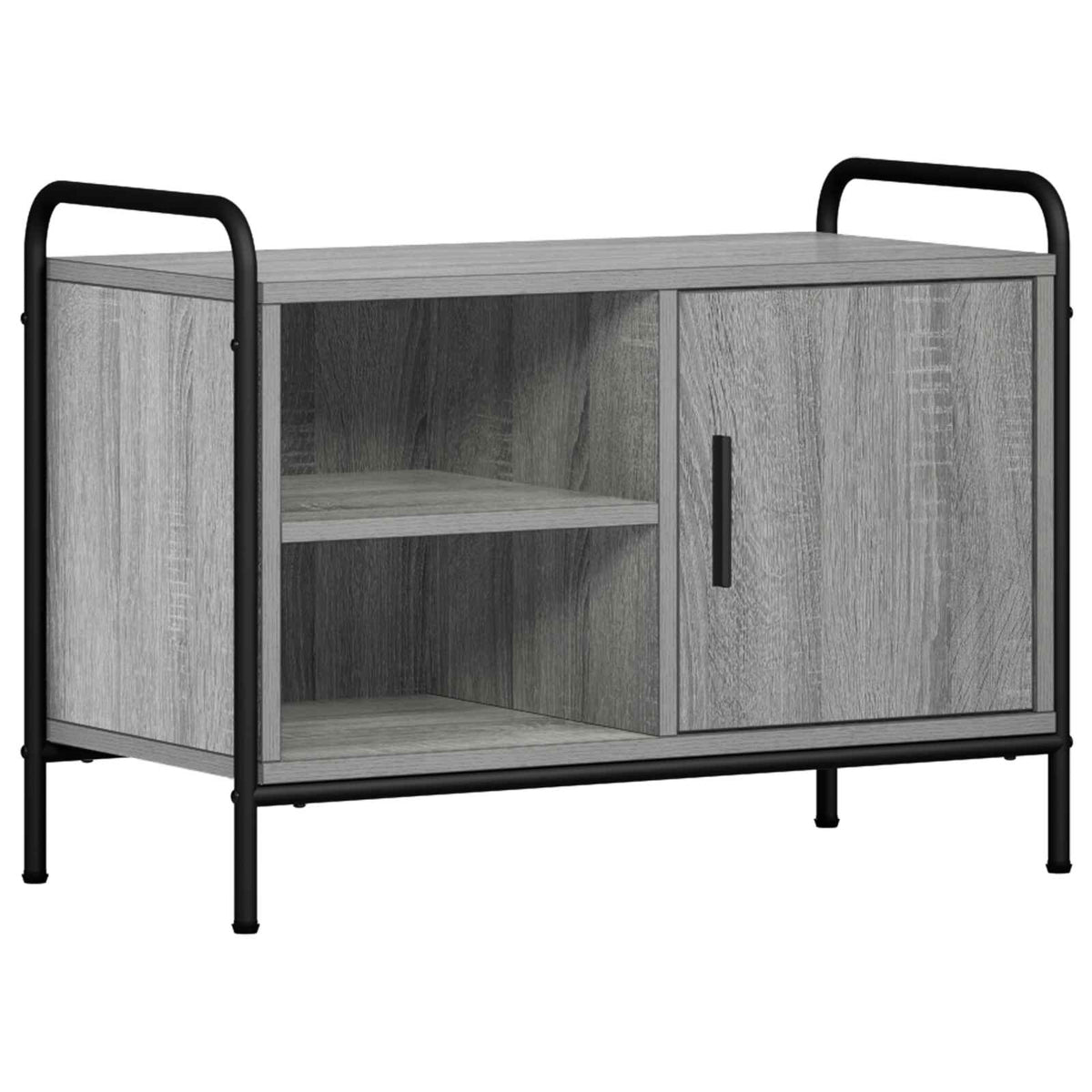 Ντουλάπι TV 133 x 33 x 50 εκ. Γκρι Sonoma Επεξεργασμένο Ξύλο - Pakobazaar
