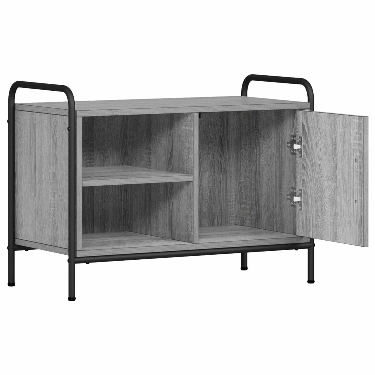 Ντουλάπι TV 133 x 33 x 50 εκ. Γκρι Sonoma Επεξεργασμένο Ξύλο - Pakobazaar