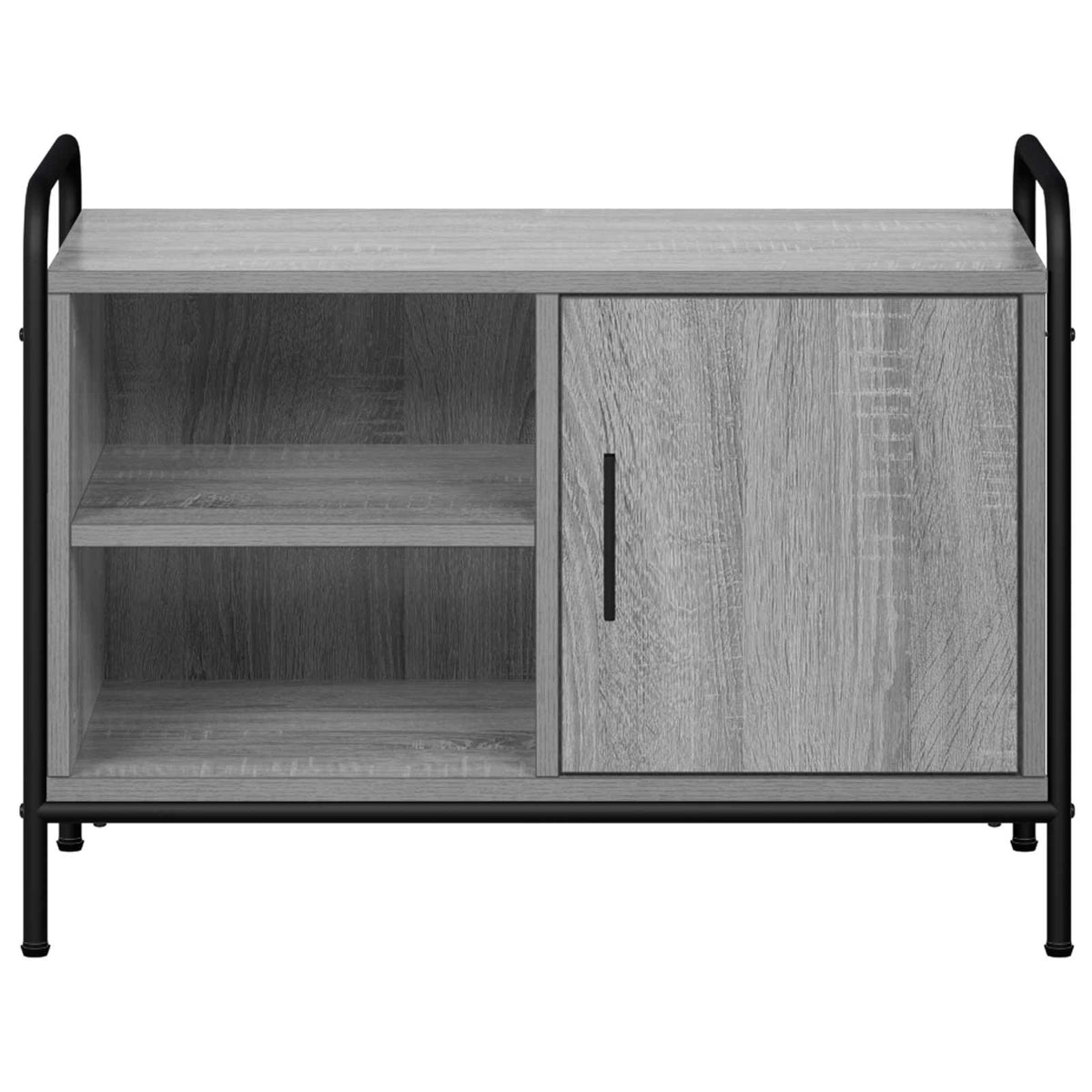 Ντουλάπι TV 133 x 33 x 50 εκ. Γκρι Sonoma Επεξεργασμένο Ξύλο - Pakobazaar