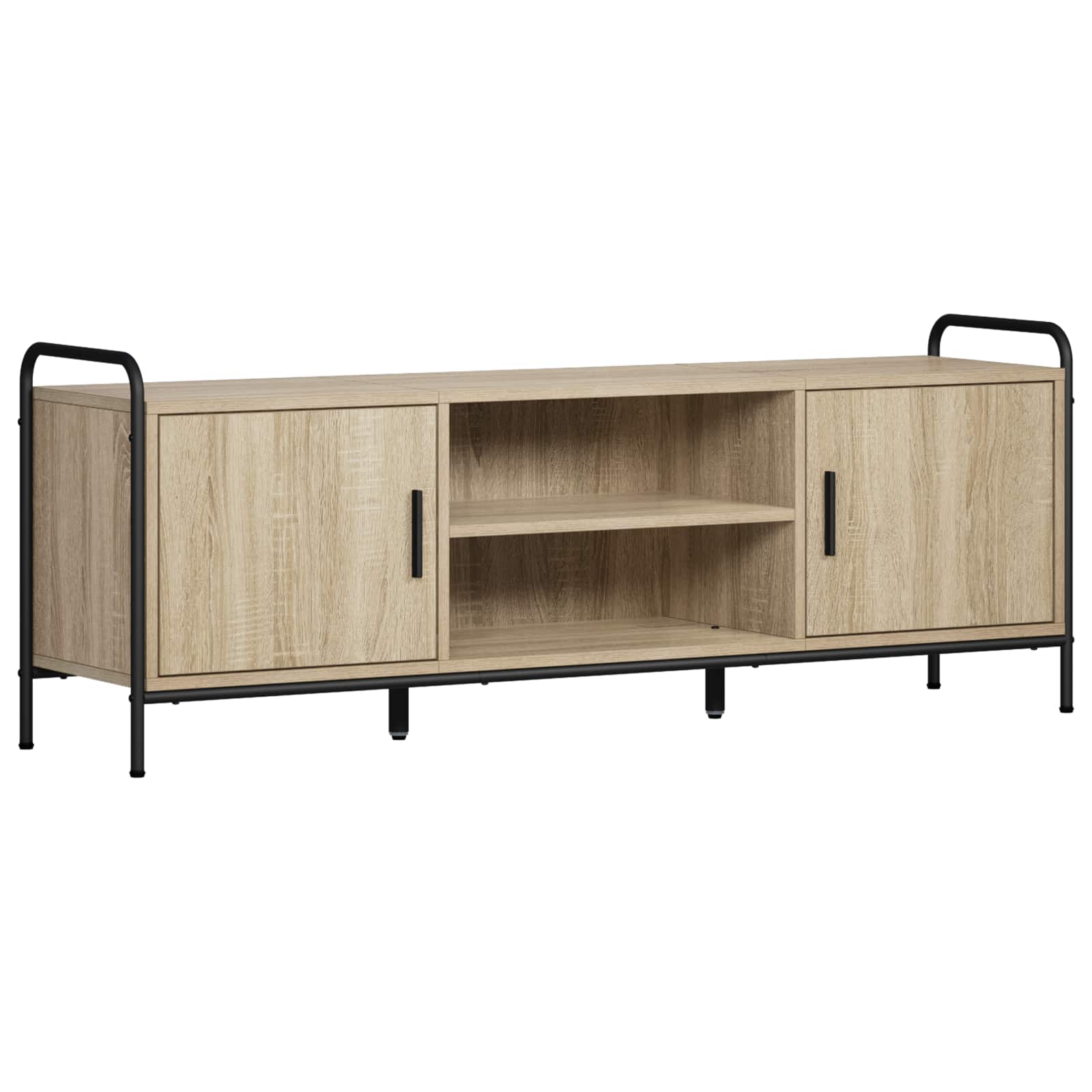 Ντουλάπι TV 133 x 33 x 50 εκ. Sonoma Δρυς Επεξεργασμένο Ξύλο - Pakobazaar