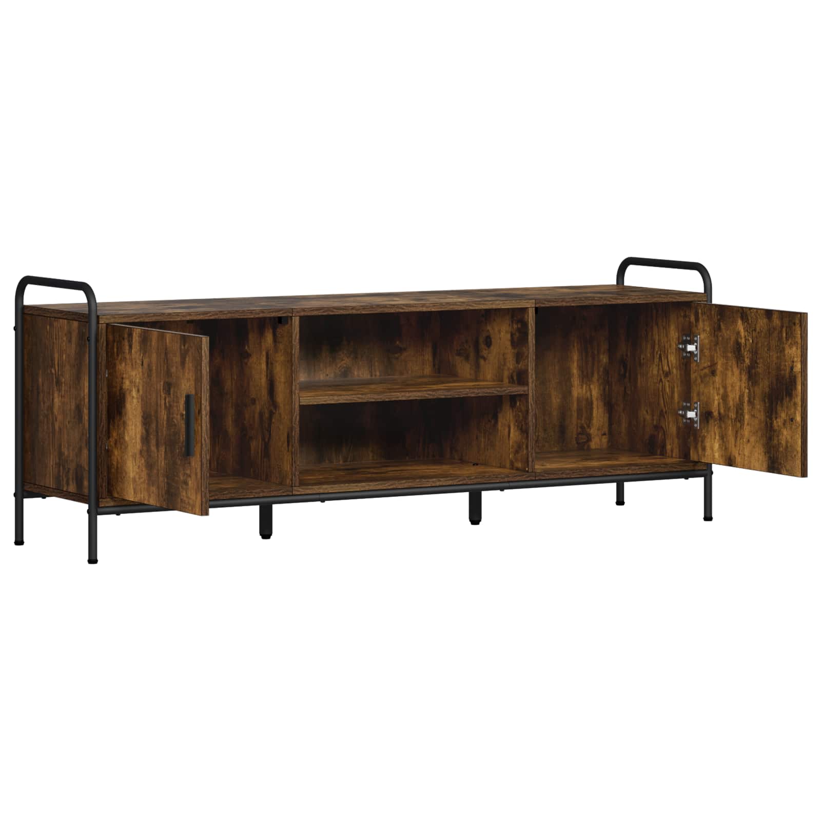 Ντουλάπι TV 133 x 33 x 50 εκ. Καπνισμένο Ξύλο Δρυός - Pakobazaar