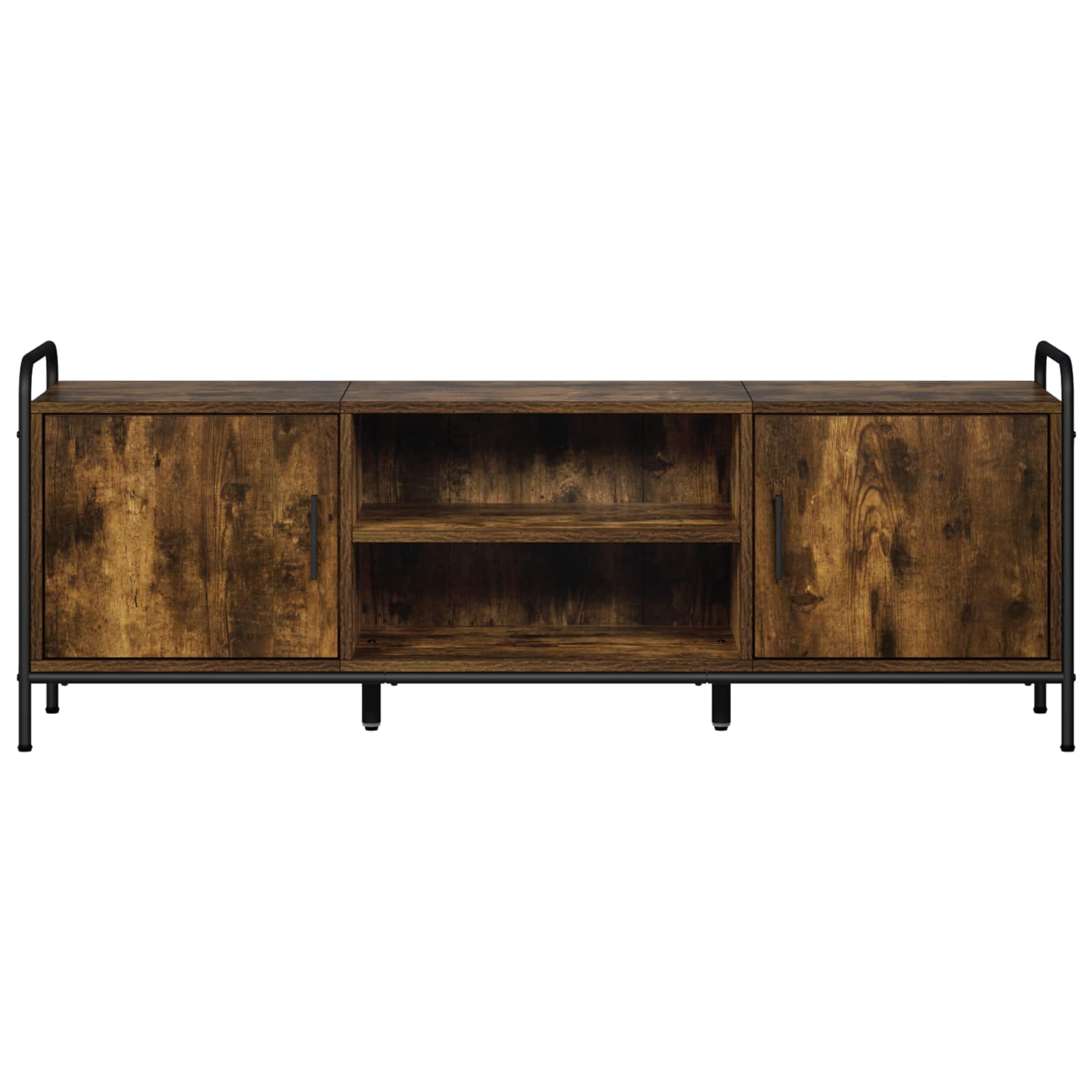 Ντουλάπι TV 133 x 33 x 50 εκ. Καπνισμένο Ξύλο Δρυός - Pakobazaar