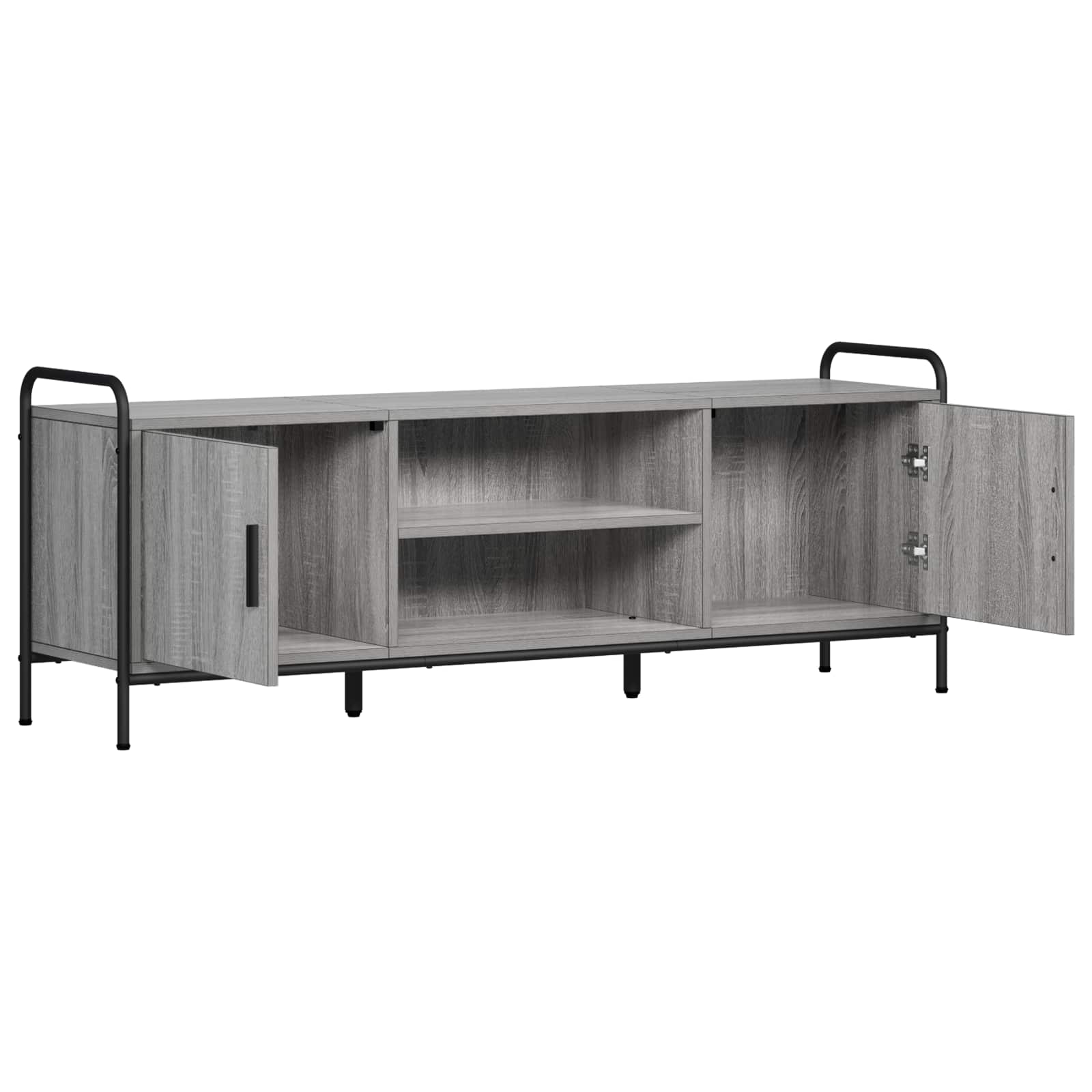 Ντουλάπι TV 133 x 33 x 50 εκ. Γκρι Sonoma Επεξεργασμένο Ξύλο