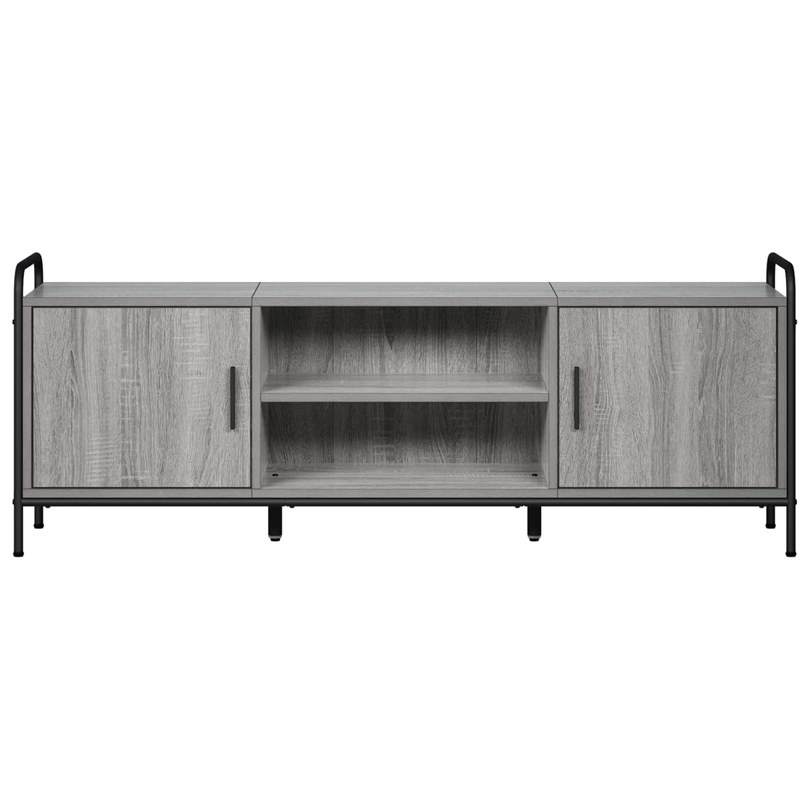 Ντουλάπι TV 133 x 33 x 50 εκ. Γκρι Sonoma Επεξεργασμένο Ξύλο