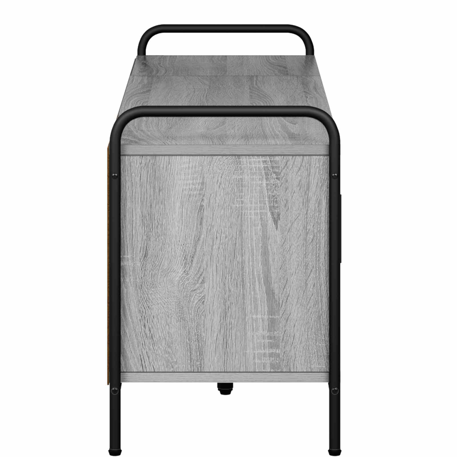 Ντουλάπι TV 133 x 33 x 50 εκ. Γκρι Sonoma Επεξεργασμένο Ξύλο