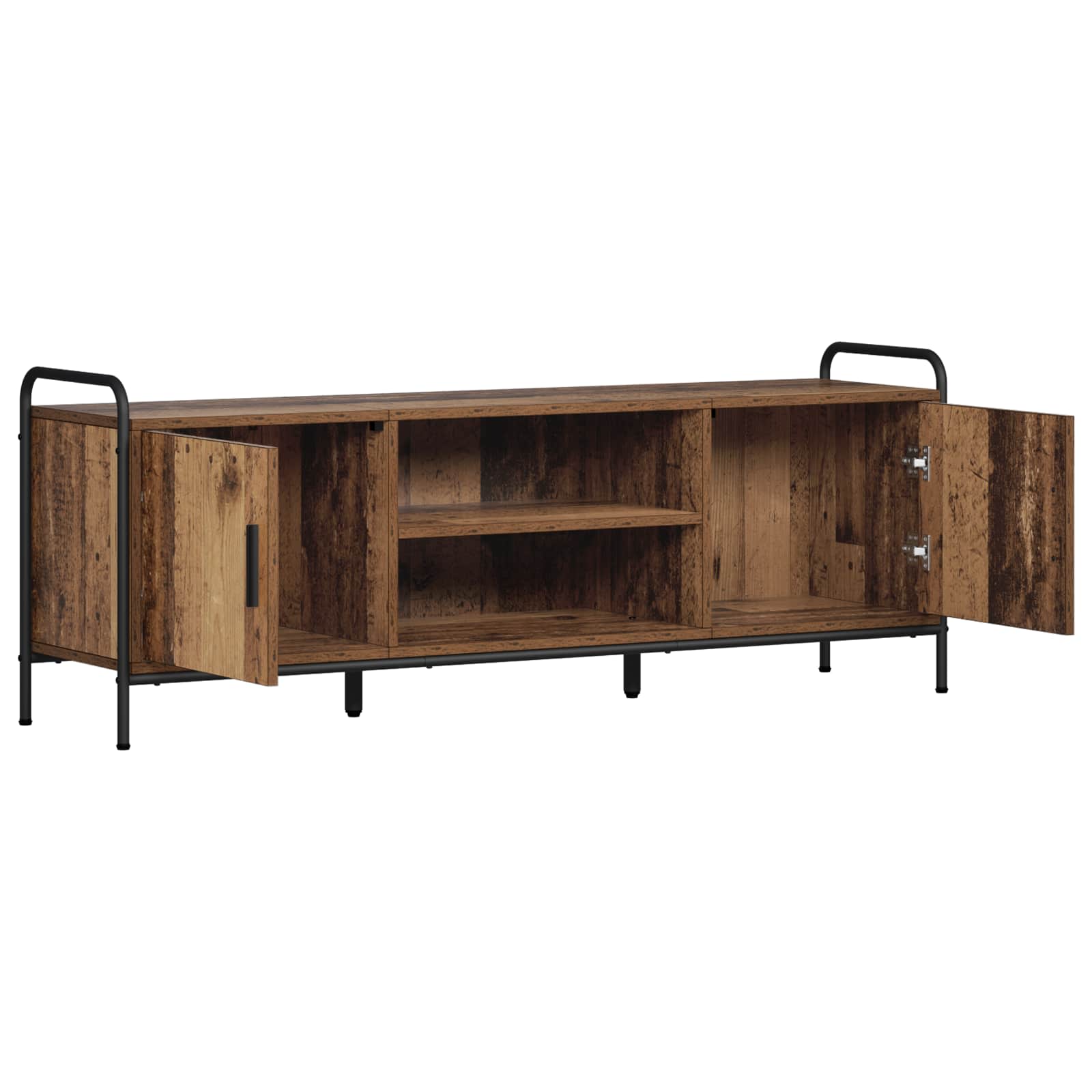 Ντουλάπι TV 133 x 33 x 50 εκ. Παλαιωμένο ξύλο - Pakobazaar