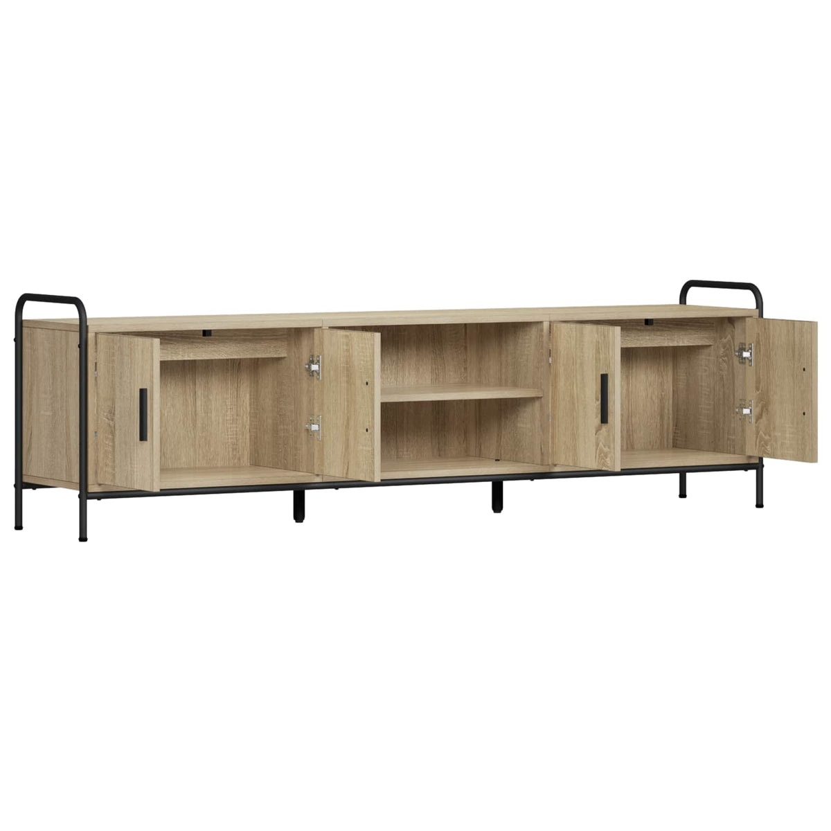Ντουλάπι TV 167,5 x 33 x 50 εκ Sonoma Δρυς Επεξεργασμένο Ξύλο