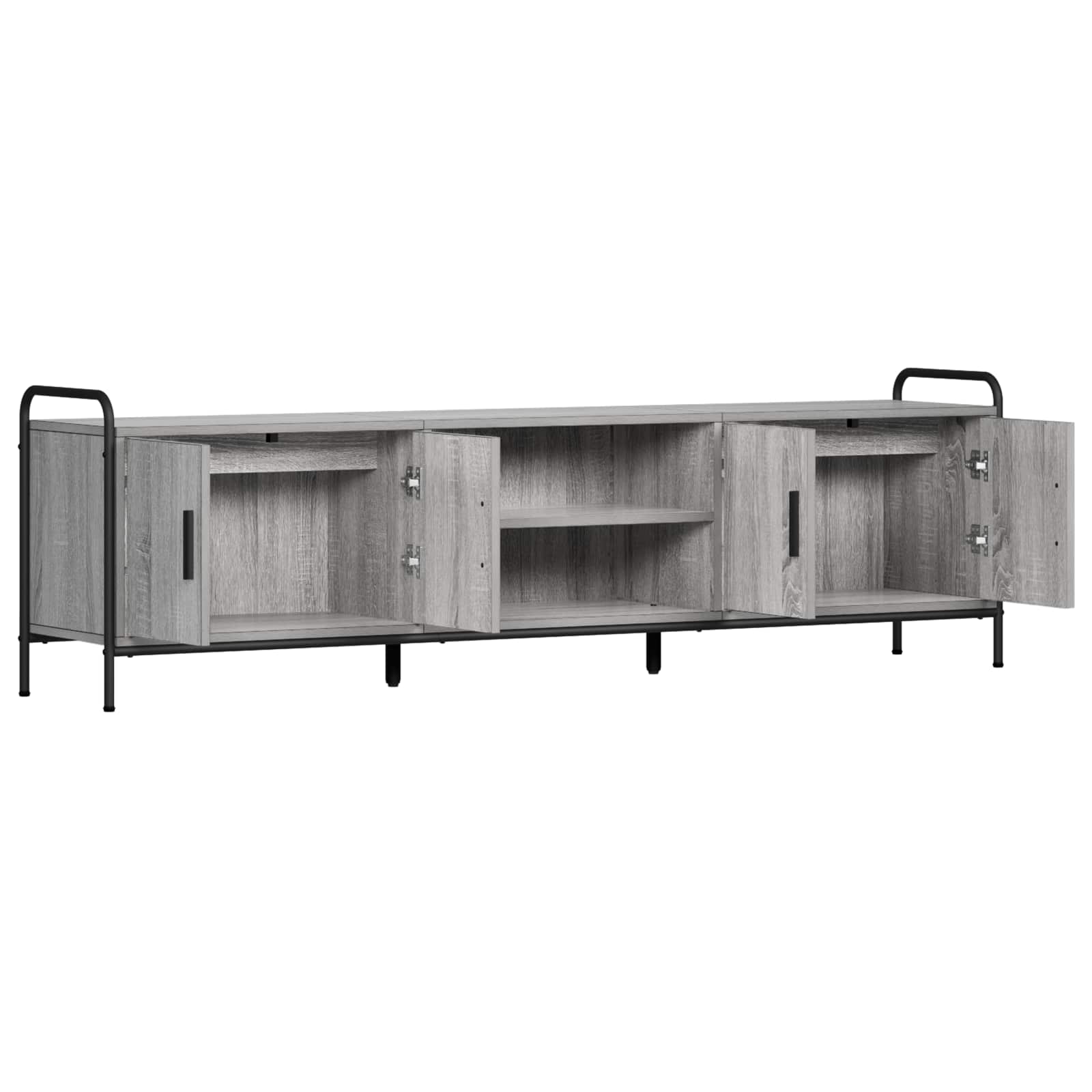 Ντουλάπι TV 167,5 x 33 x 50 εκ Γκρι Sonoma Επεξεργασμένο Ξύλο