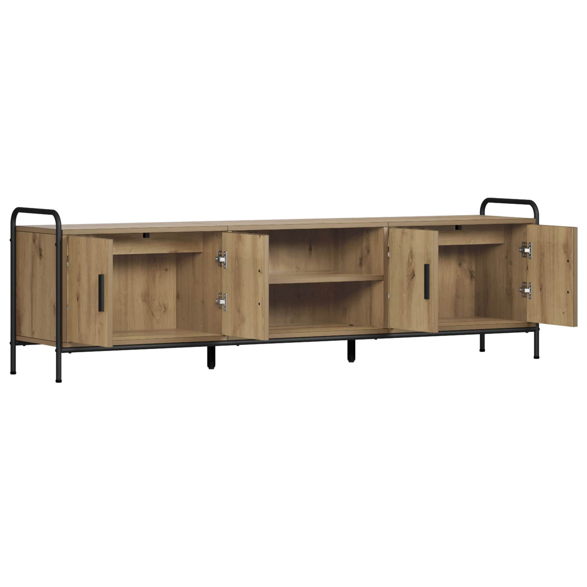 Ντουλάπι TV 167,5 x 33 x 50 εκ Artisan Δρυς Επεξεργασμένο Ξύλο
