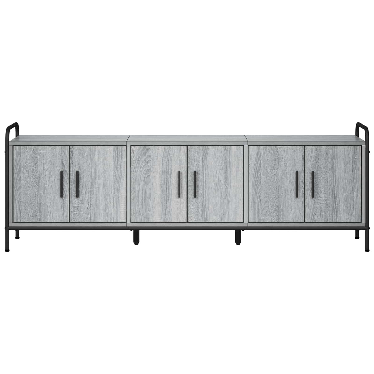 Ντουλάπι TV 146 x 33 x 50 εκ Γκρι Sonoma Επεξεργασμένο Ξύλο - Pakobazaar