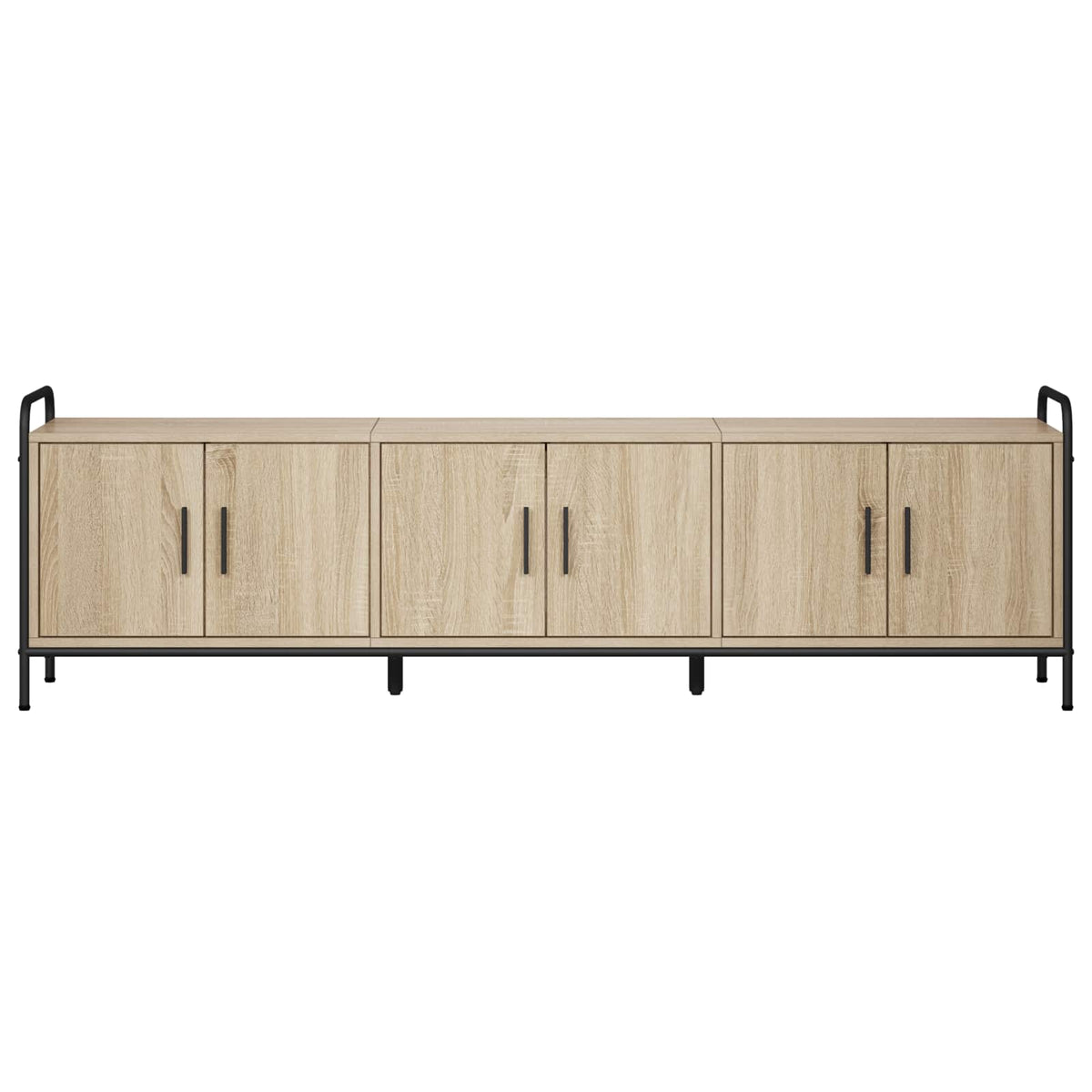 Ντουλάπι TV 146 x 33 x 50 εκ Sonoma Δρυς Επεξεργασμένο Ξύλο - Pakobazaar