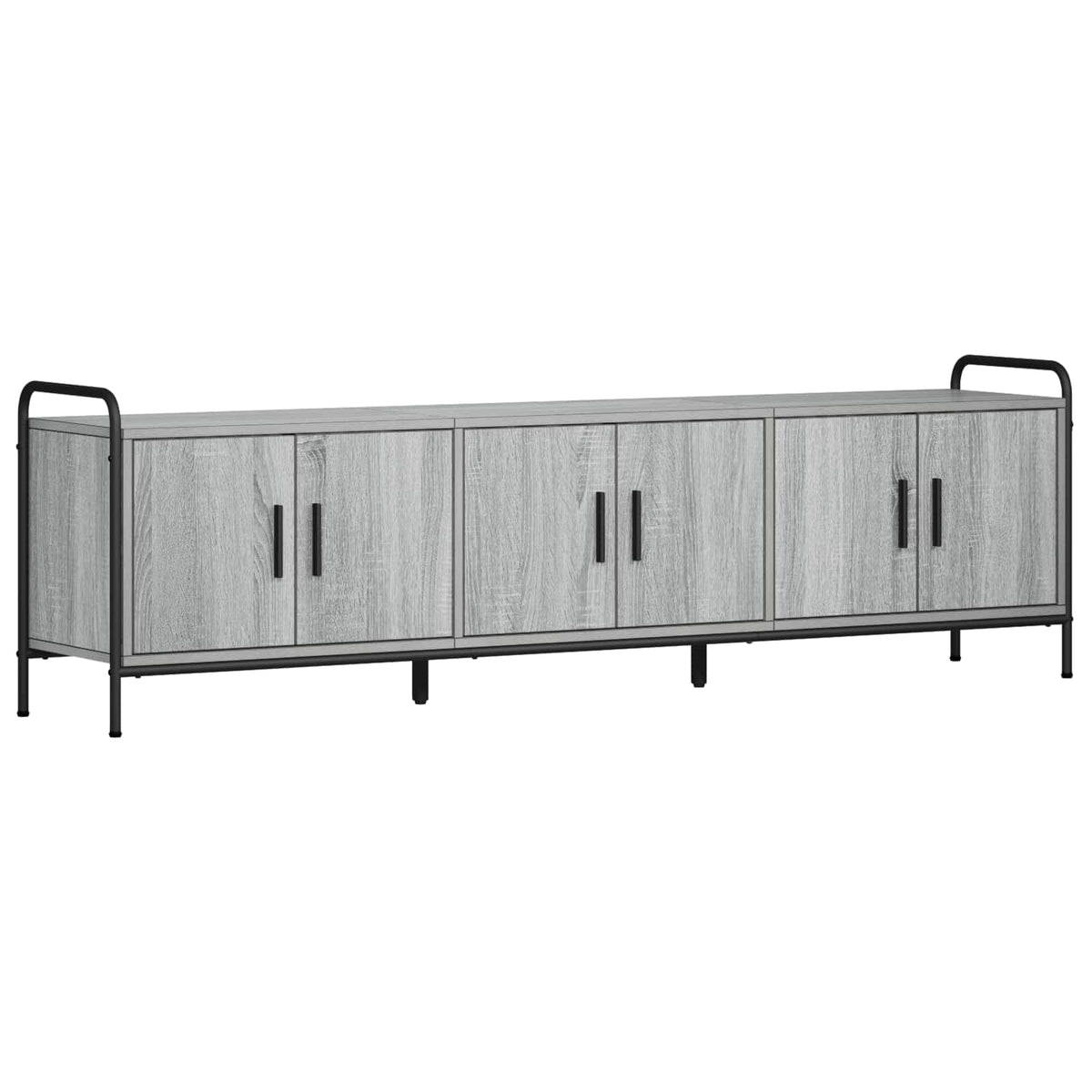 Ντουλάπι TV 146 x 33 x 50 εκ Γκρι Sonoma Επεξεργασμένο Ξύλο