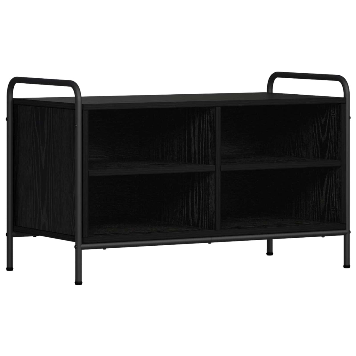 Ντουλάπι TV 140 x 39,5 x 50 εκ. Μαύρη Δρυς Επεξεργασμένο Ξύλο - Pakobazaar