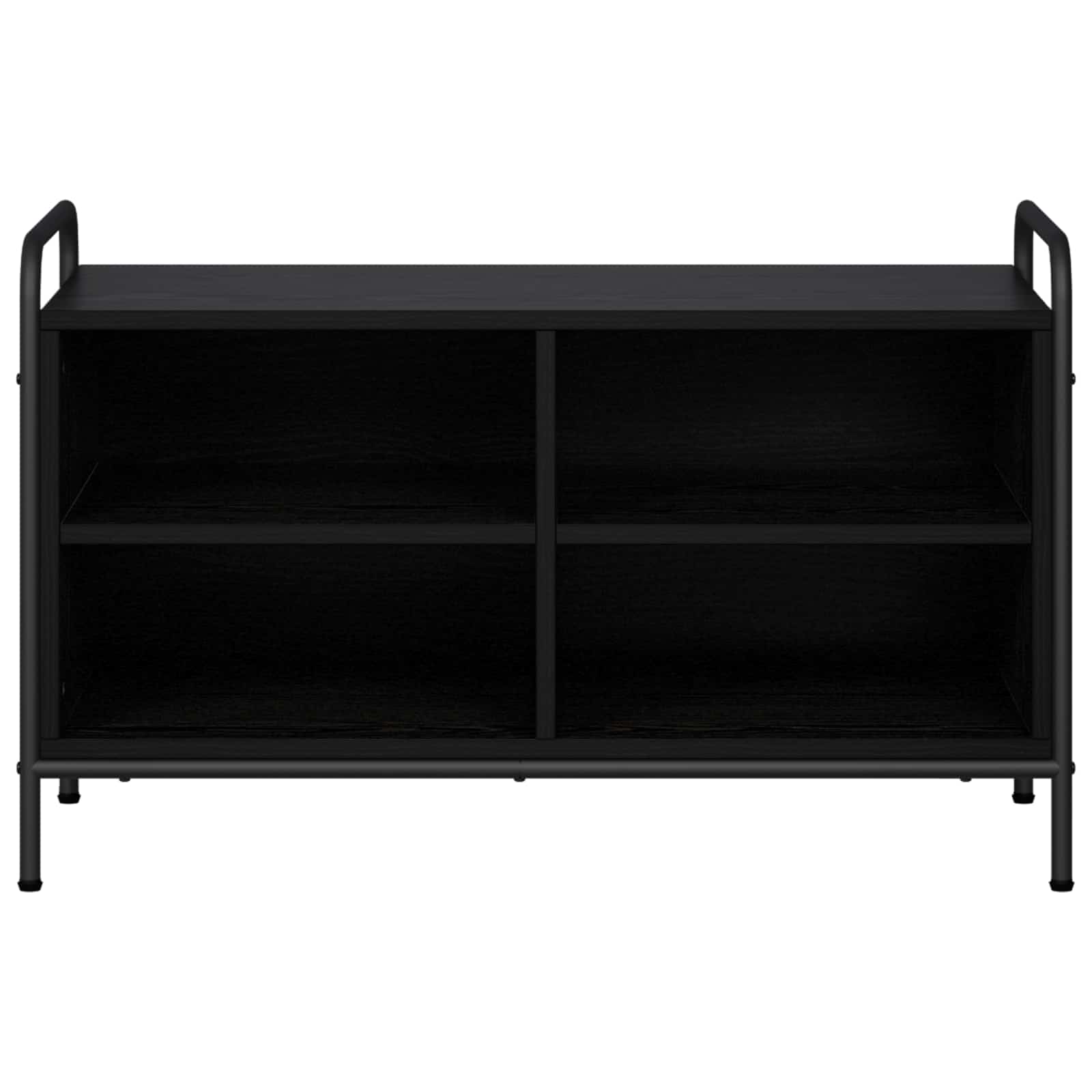 Ντουλάπι TV 140 x 39,5 x 50 εκ. Μαύρη Δρυς Επεξεργασμένο Ξύλο - Pakobazaar
