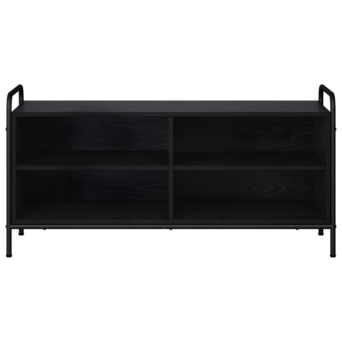 Ντουλάπι TV 140 x 39,5 x 50 εκ. Μαύρη Δρυς Επεξεργασμένο Ξύλο