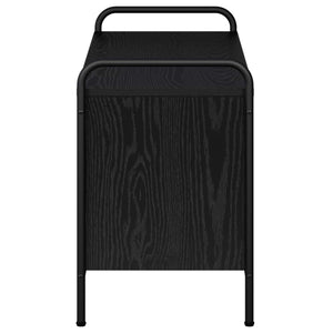 Ντουλάπι TV 140 x 39,5 x 50 εκ. Μαύρη Δρυς Επεξεργασμένο Ξύλο