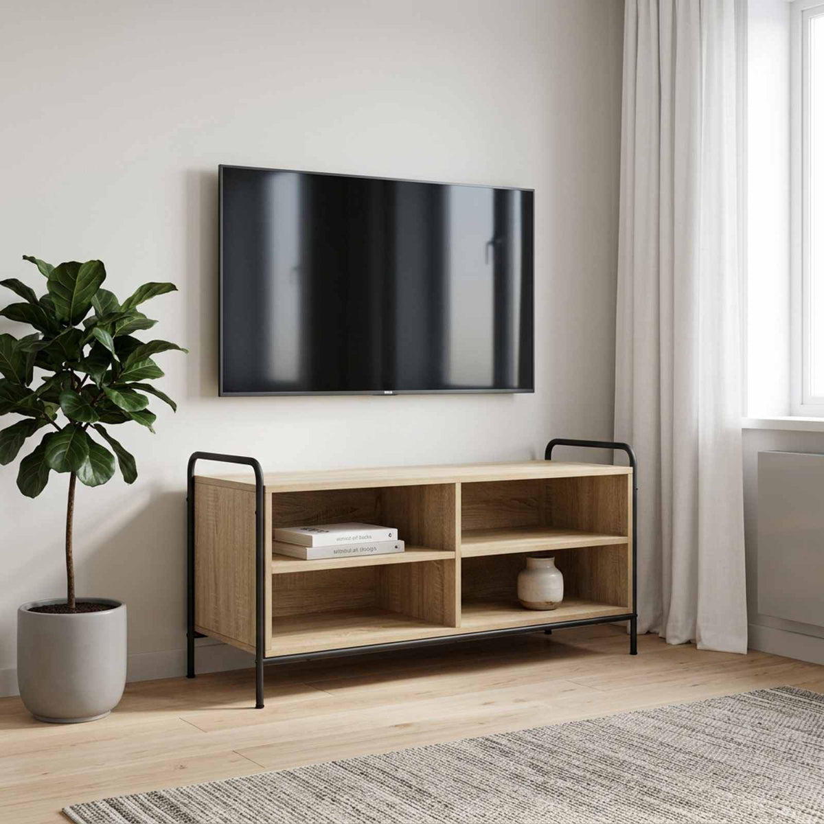 Ντουλάπι TV 140 x 39,5 x 50 εκ. Sonoma Δρυς Επεξεργασμένο Ξύλο