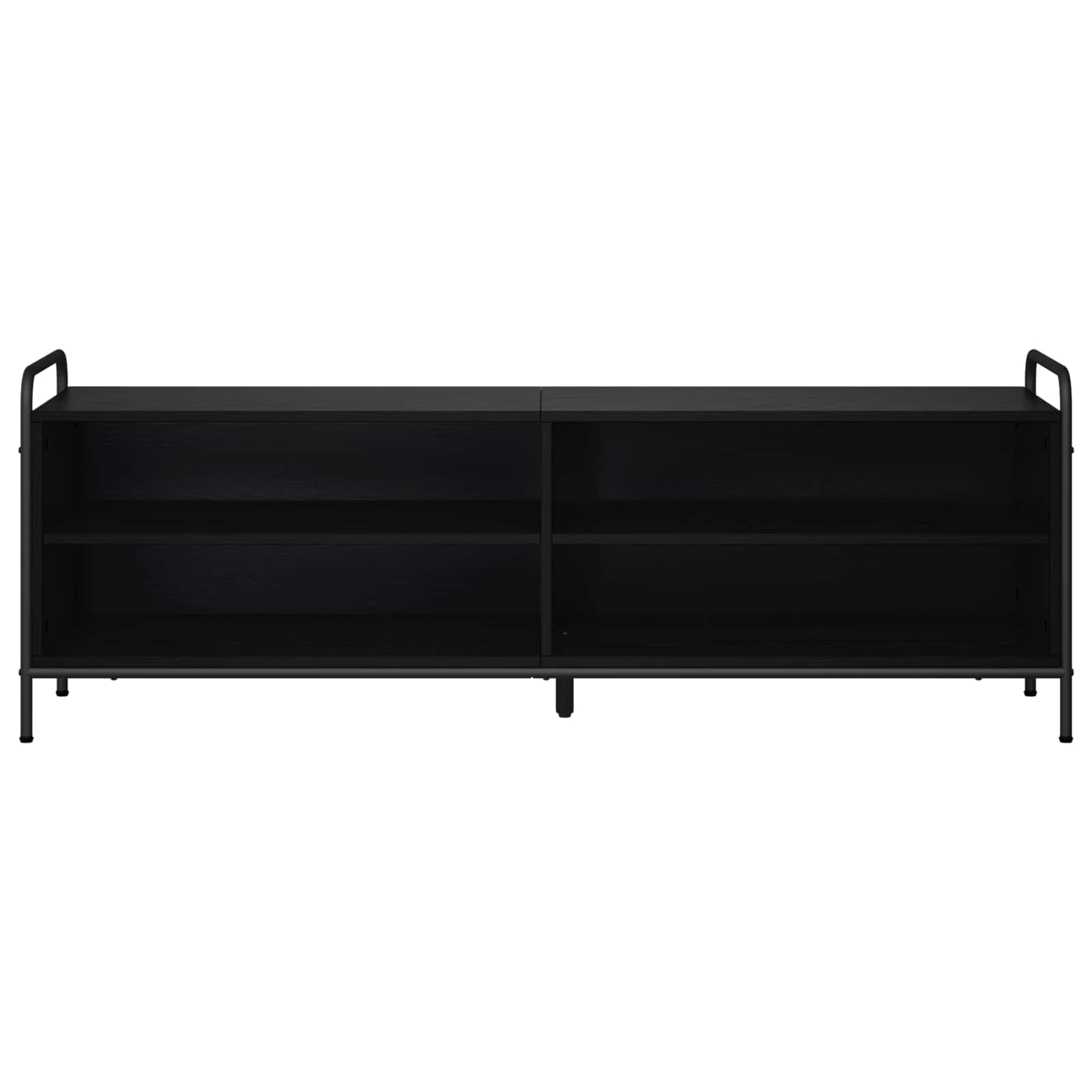 Ντουλάπι TV 140 x 39,5 x 50 εκ. Μαύρη Δρυς Επεξεργασμένο Ξύλο - Pakobazaar