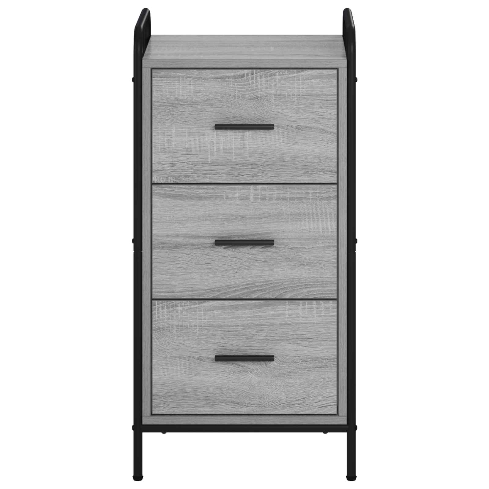 Πλαϊνό γραφείο Γκρι Sonoma 97 x 33 x 81 εκ Επεξεργασμένο Ξύλο