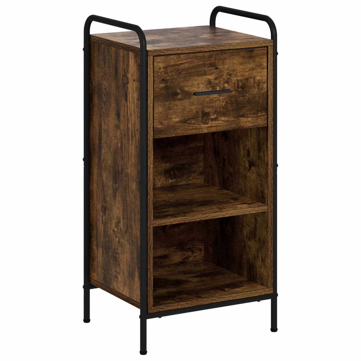 Πλαϊνό γραφείο Καπνισμένο Ξύλο Δρυός 97 x 33 x 81 εκ