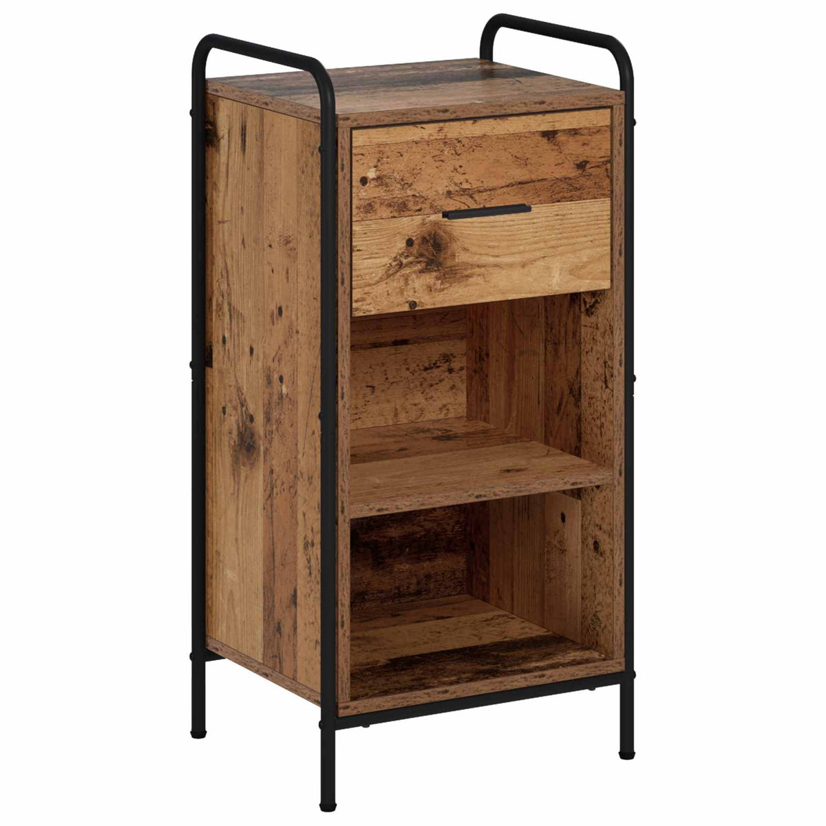 Πλαϊνό γραφείο Παλαιωμένο ξύλο 97 x 33 x 81 εκ