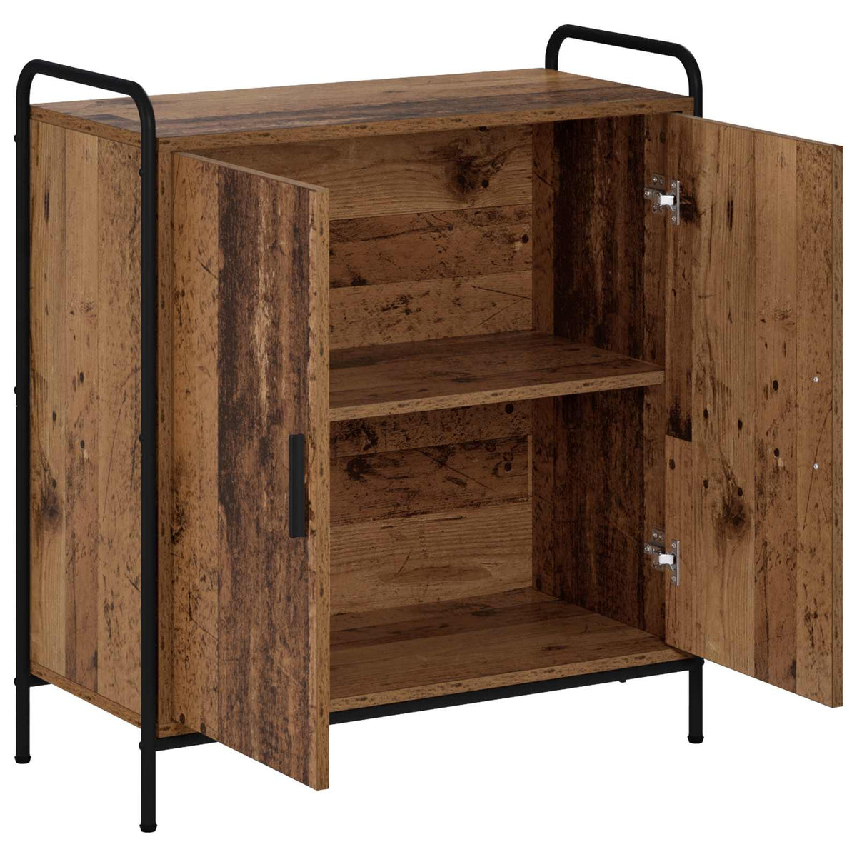 Πλαϊνό γραφείο Παλαιωμένο ξύλο 97 x 33 x 81 εκ - Pakobazaar
