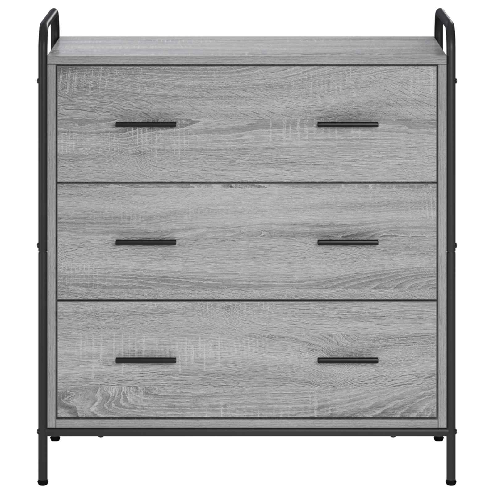 Πλαϊνό γραφείο Γκρι Sonoma 97 x 33 x 81 εκ Επεξεργασμένο Ξύλο