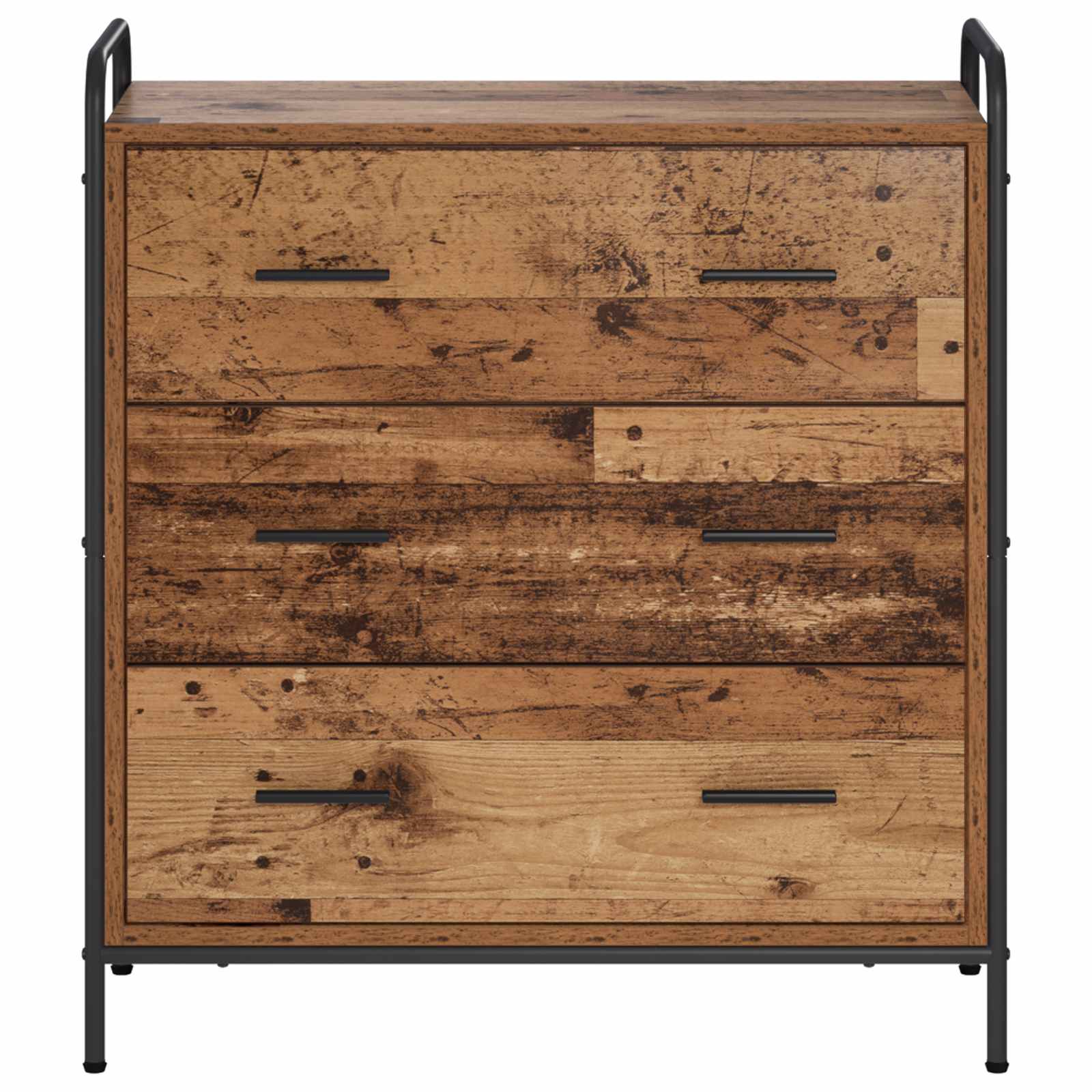 Πλαϊνό γραφείο Παλαιωμένο ξύλο 97 x 33 x 81 εκ - Pakobazaar