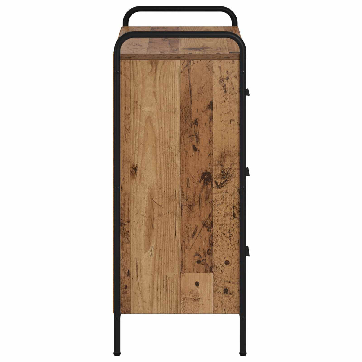 Πλαϊνό γραφείο Παλαιωμένο ξύλο 97 x 33 x 81 εκ - Pakobazaar
