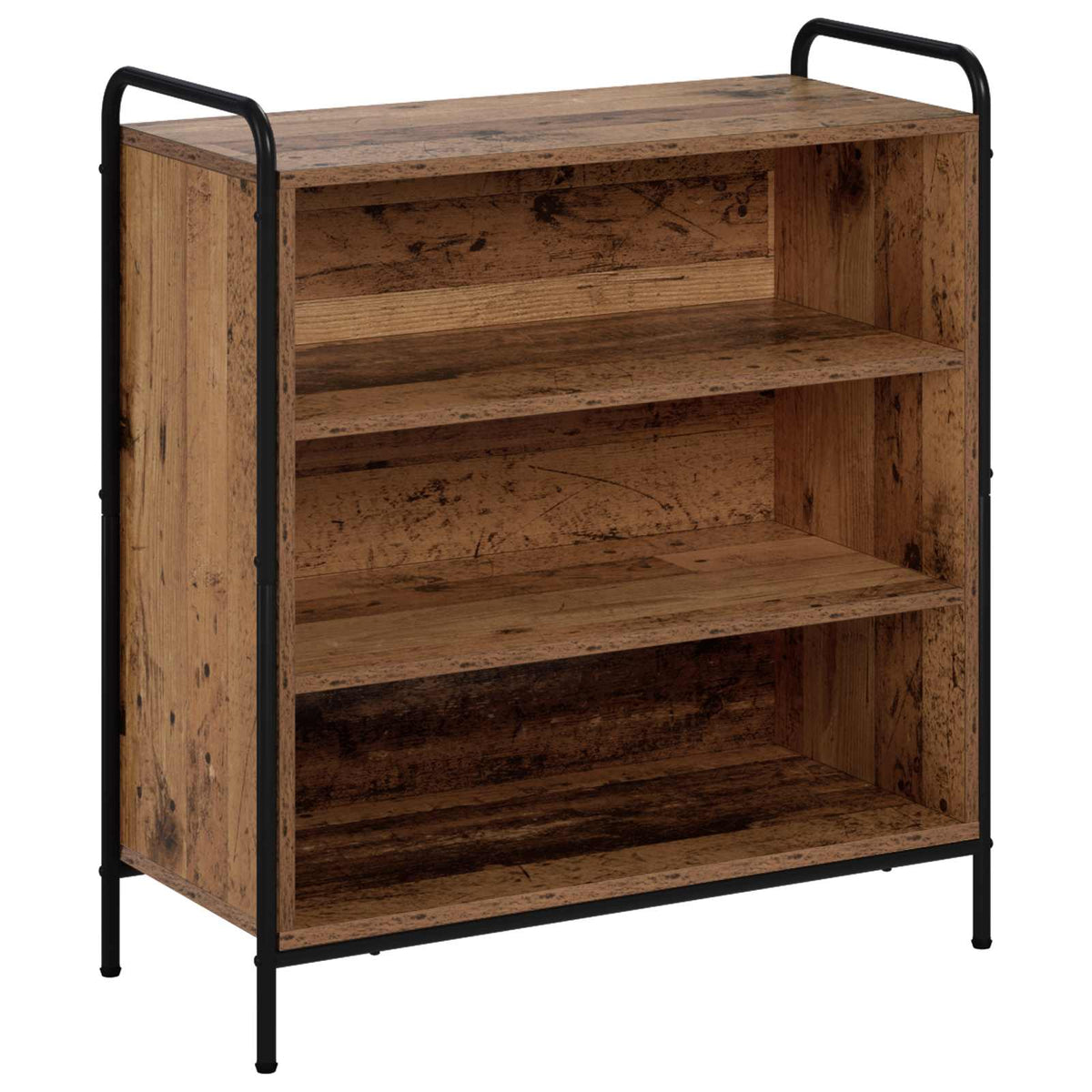 Πλαϊνό γραφείο Παλαιωμένο ξύλο 97 x 33 x 81 εκ - Pakobazaar