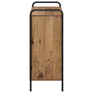 Πλαϊνό γραφείο Παλαιωμένο ξύλο 97 x 33 x 81 εκ - Pakobazaar