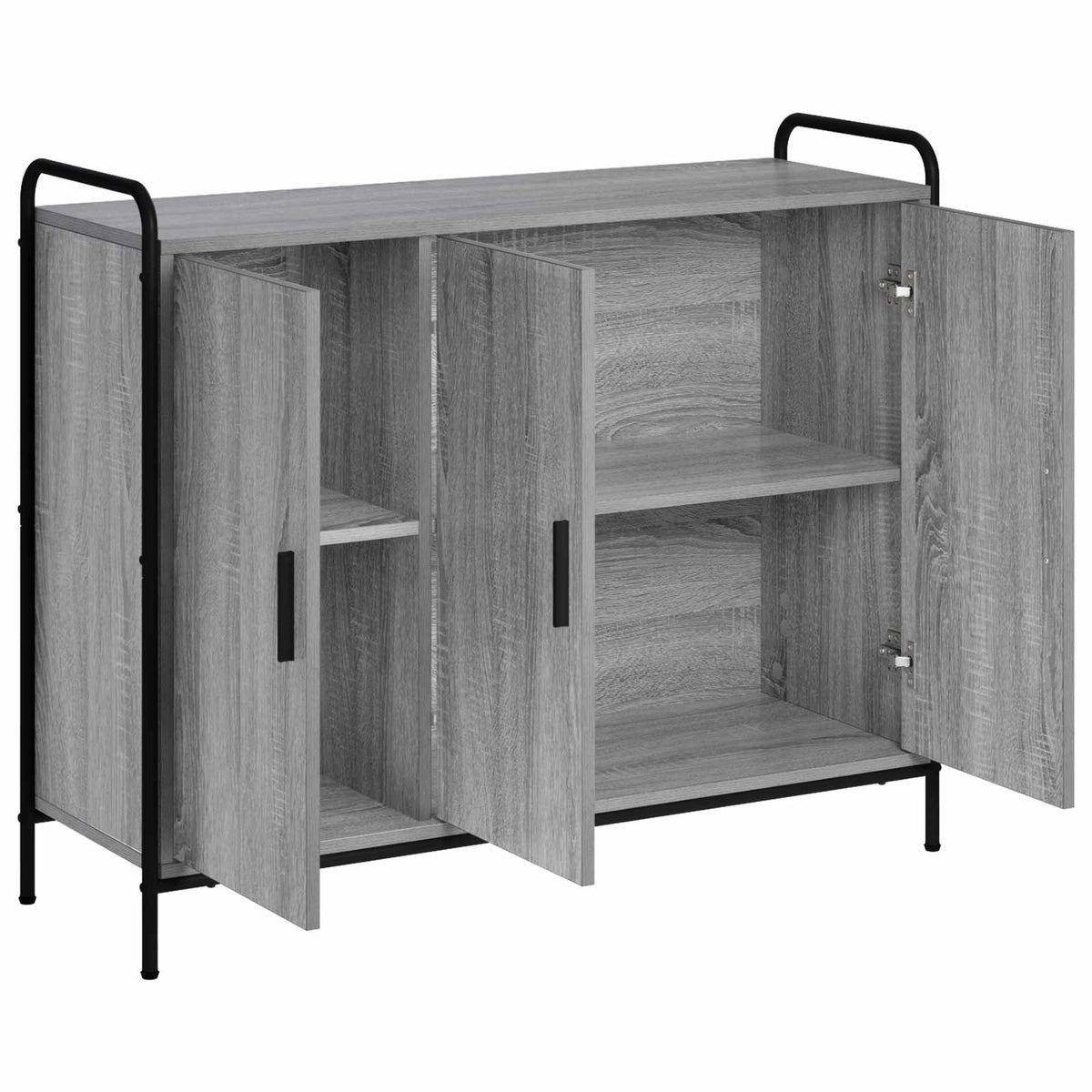Πλαϊνό γραφείο Γκρι Sonoma 97 x 33 x 81 εκ Επεξεργασμένο Ξύλο - Pakobazaar
