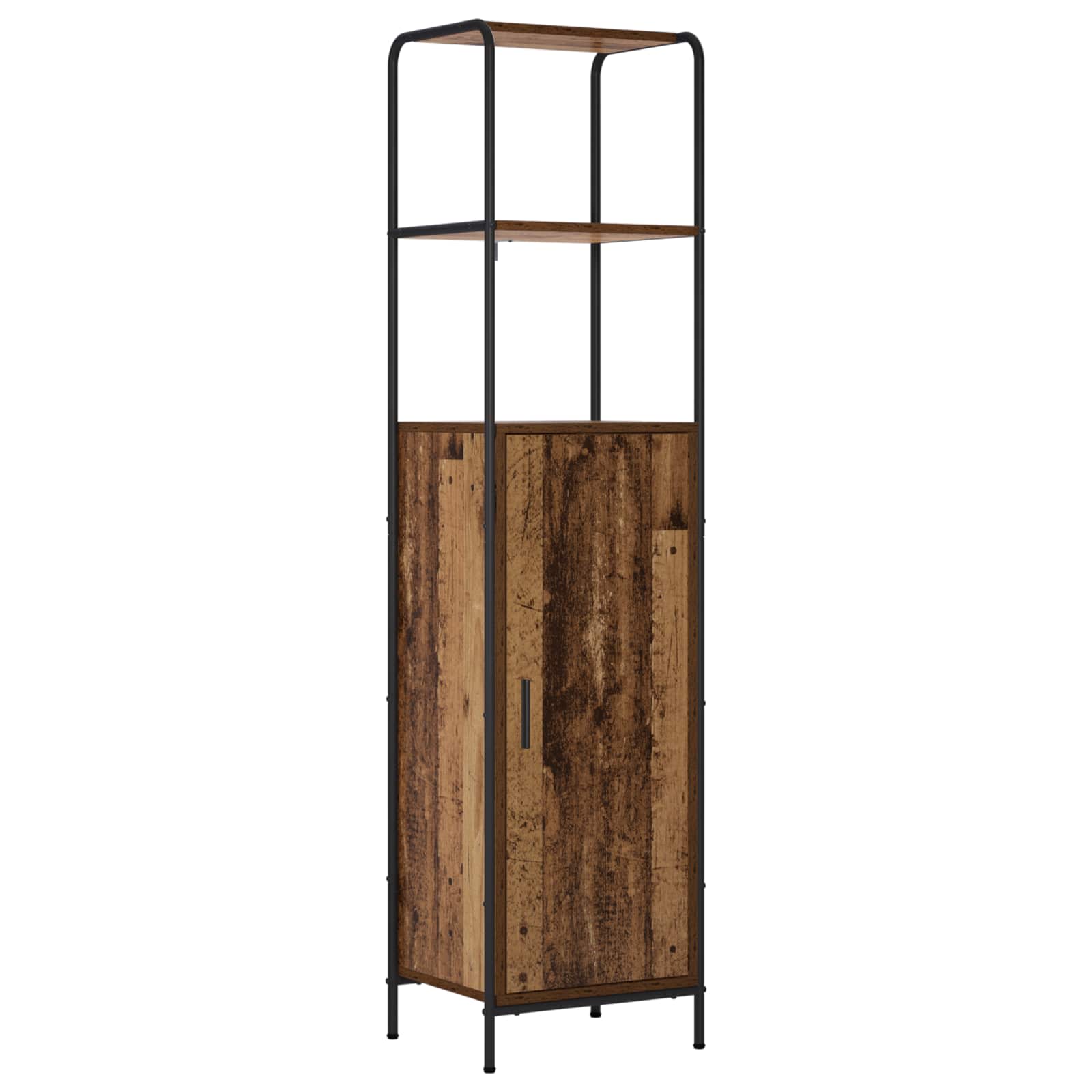 Highboard Παλαιωμένο ξύλο 40 x 33 x 161 εκ Επεξεργασμένο Ξύλο